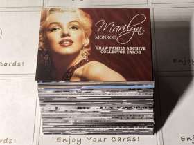 【Lucky7】Breygent 2007 Marilyn Monroe 美女玛丽莲梦露 齐套 印签Base 72张全含目录卡 大量美照 金粉附着