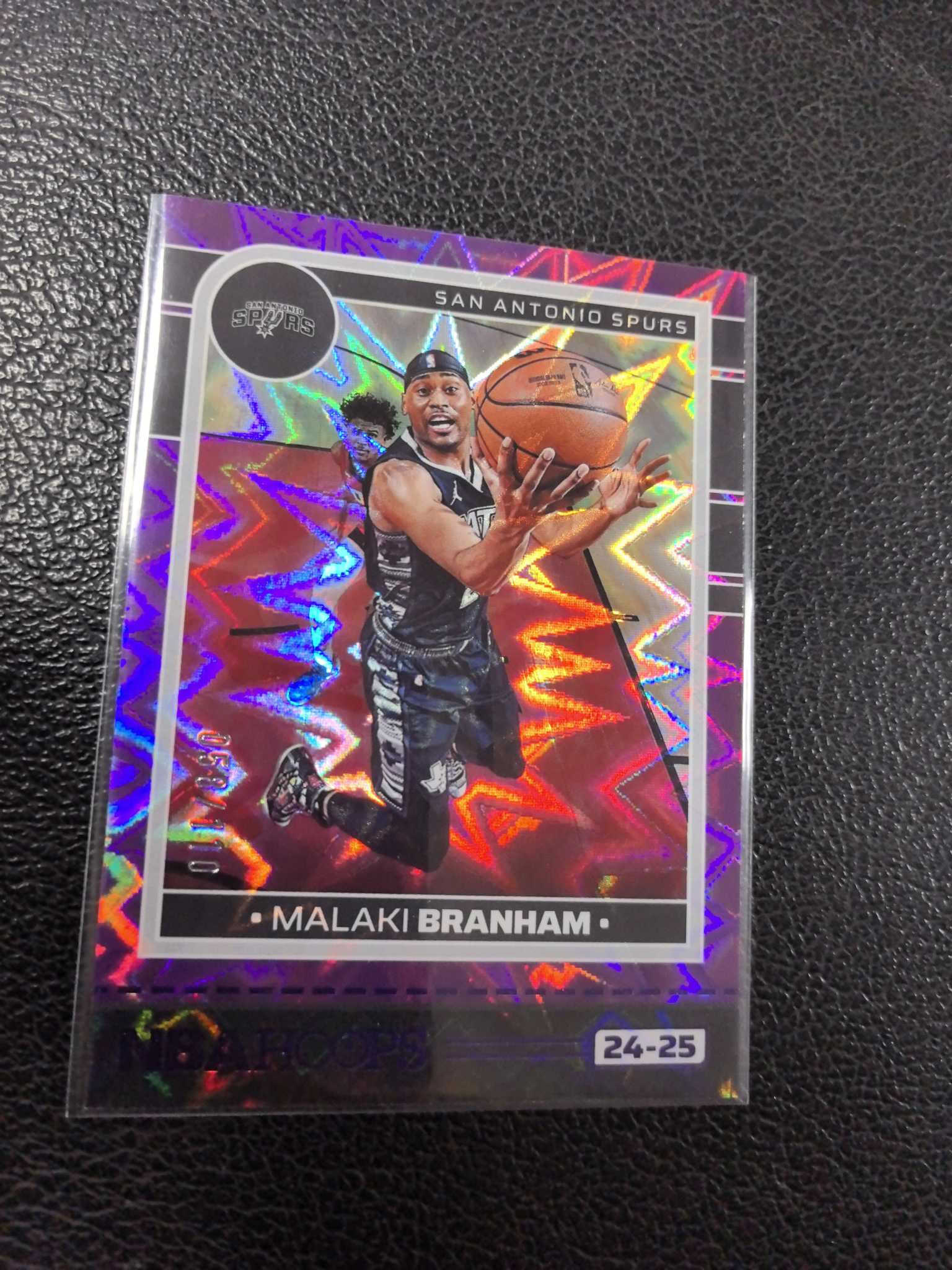 2024-25 马拉基 布拉汉姆 110编 马刺 爆炸折 紫爆炸 折射 12-2