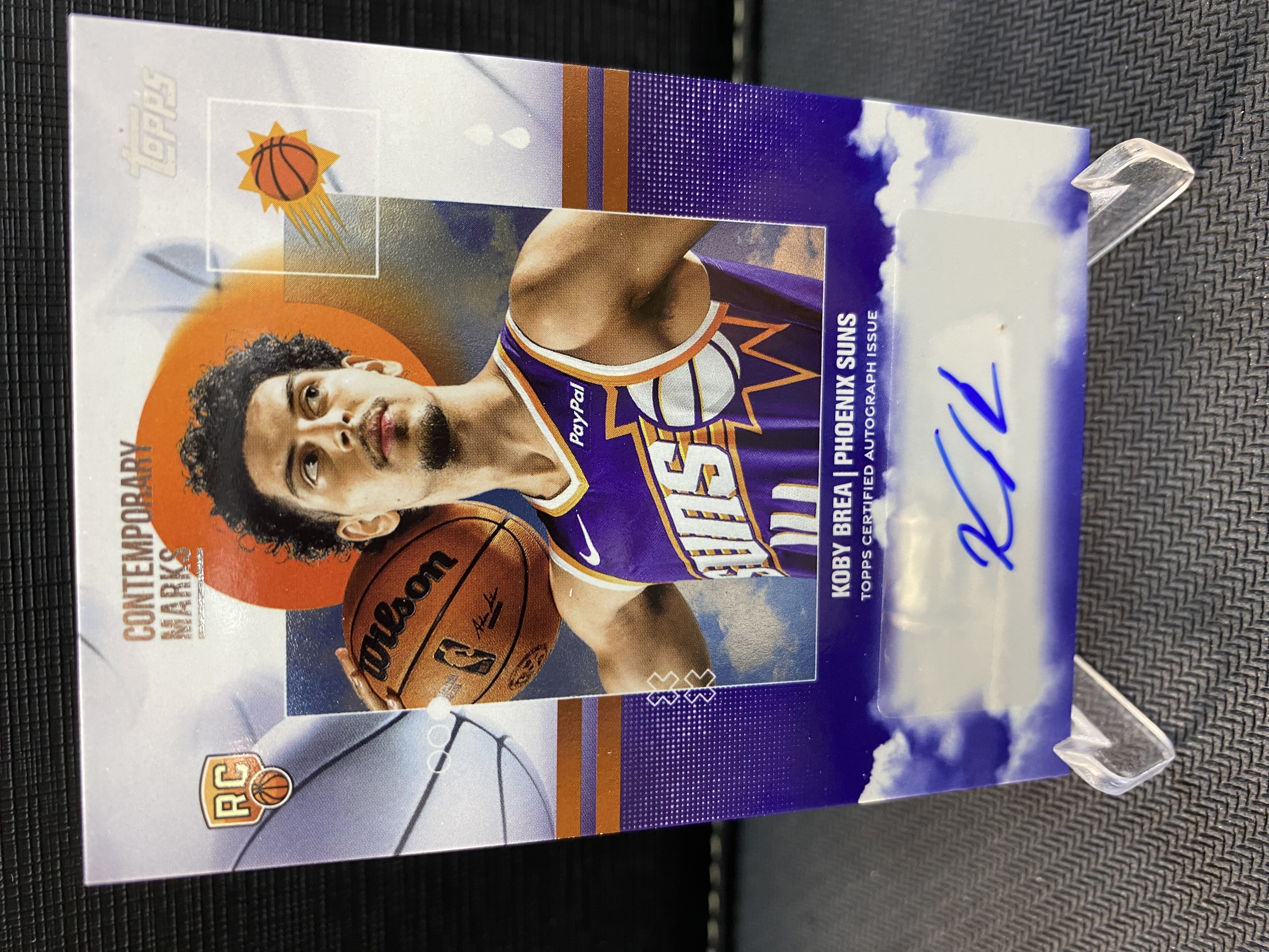 2025-26 Topps flagship Koby Brea RC 太阳 新秀 科比 布雷亚 当代卓越签 签字 新秀专属 签字 收藏必备 卡品如图 -Zle-【乌苏拍卖】