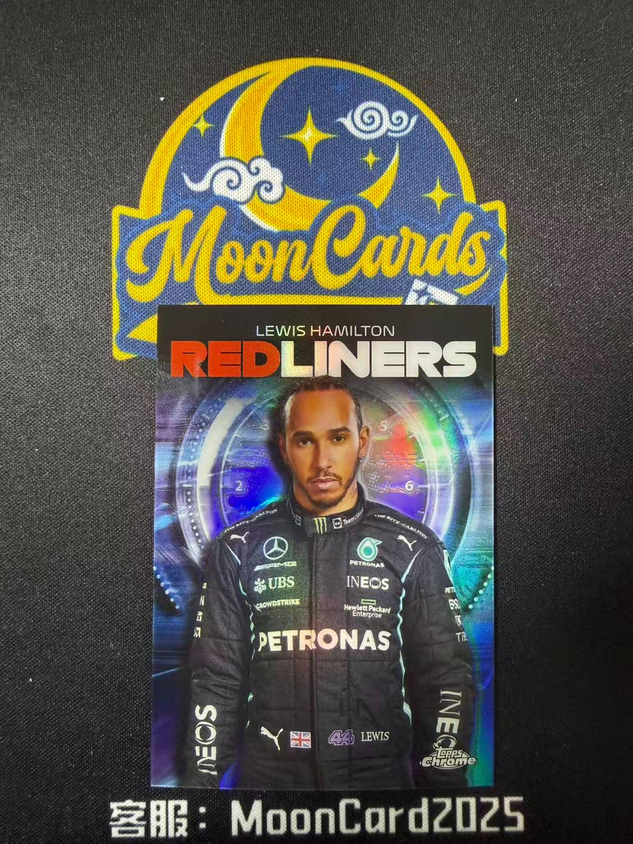 【梦卡拍卖】 2021 Topps Chrome Lewis Hamilton 刘易斯 汉密尔顿 特卡 折射 正TC 细节如图 #Ci# zx23