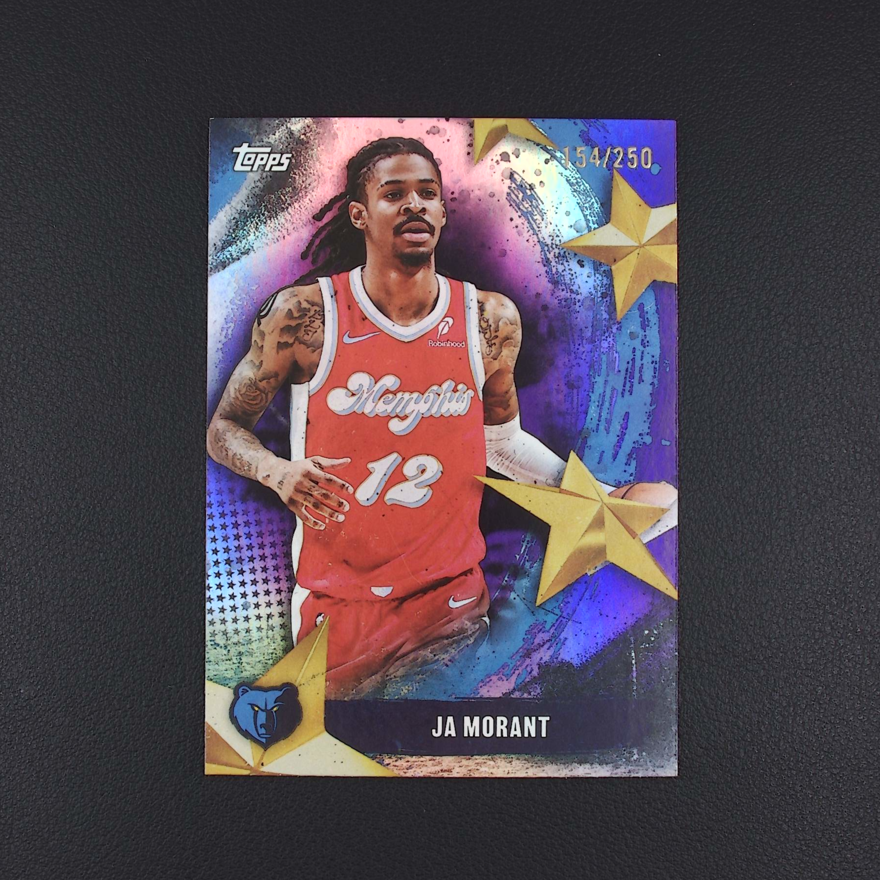 【收卡高至99折】2025 Topps 贾 莫兰特 Ja Morant 250编