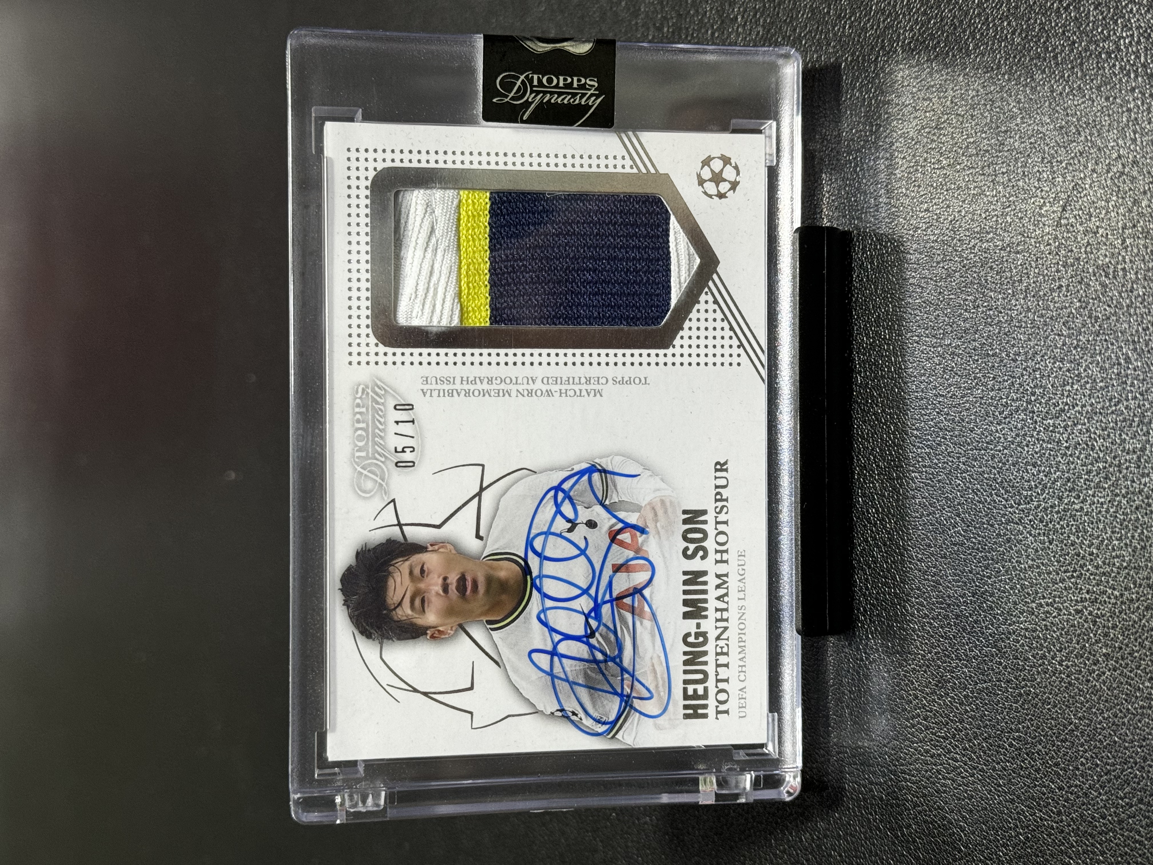 2022-23 Topps UEFA Champions League Heung-Min Son 足球 TOP1系列 Dynasty 王朝 ...