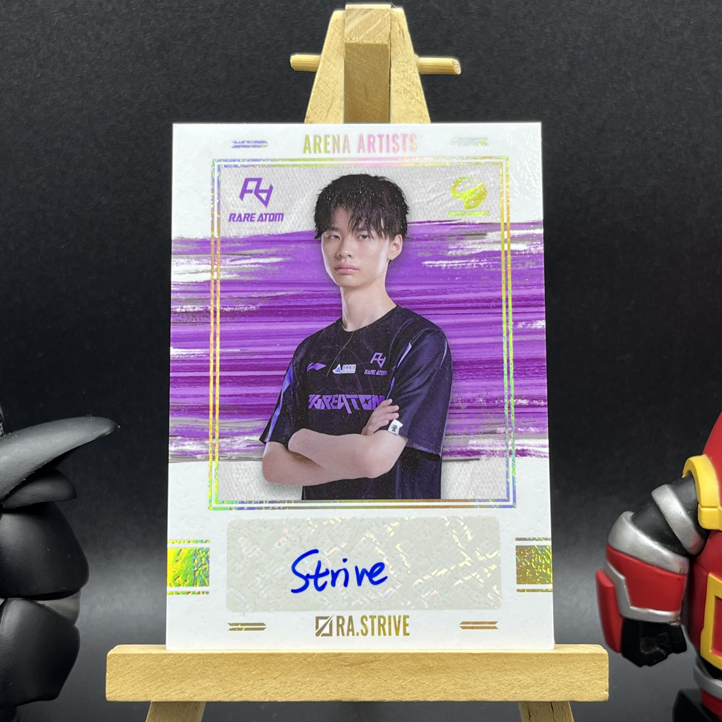 【KabuDa不累计】2024 Buffun 不凡玩品 英雄联盟 赛场艺术家 LPL 选手卡 RA Strive 15编 浮光金 单人签字卡 东离