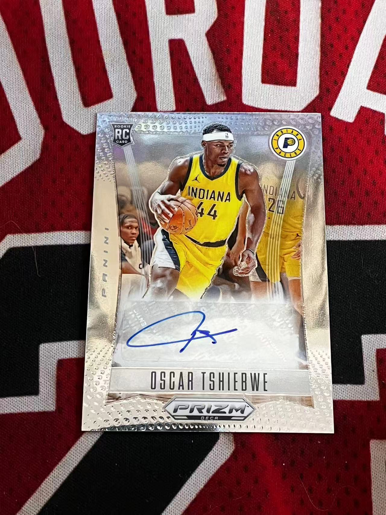 【接寄拍费率低至5%含卡淘手续费】2023-24 PANINI PRIZM PZ DECA 步行者 新秀RC 奥斯卡希布韦 签字卡 正新秀签 专收凑套必备【烂臭嘴拍卖】