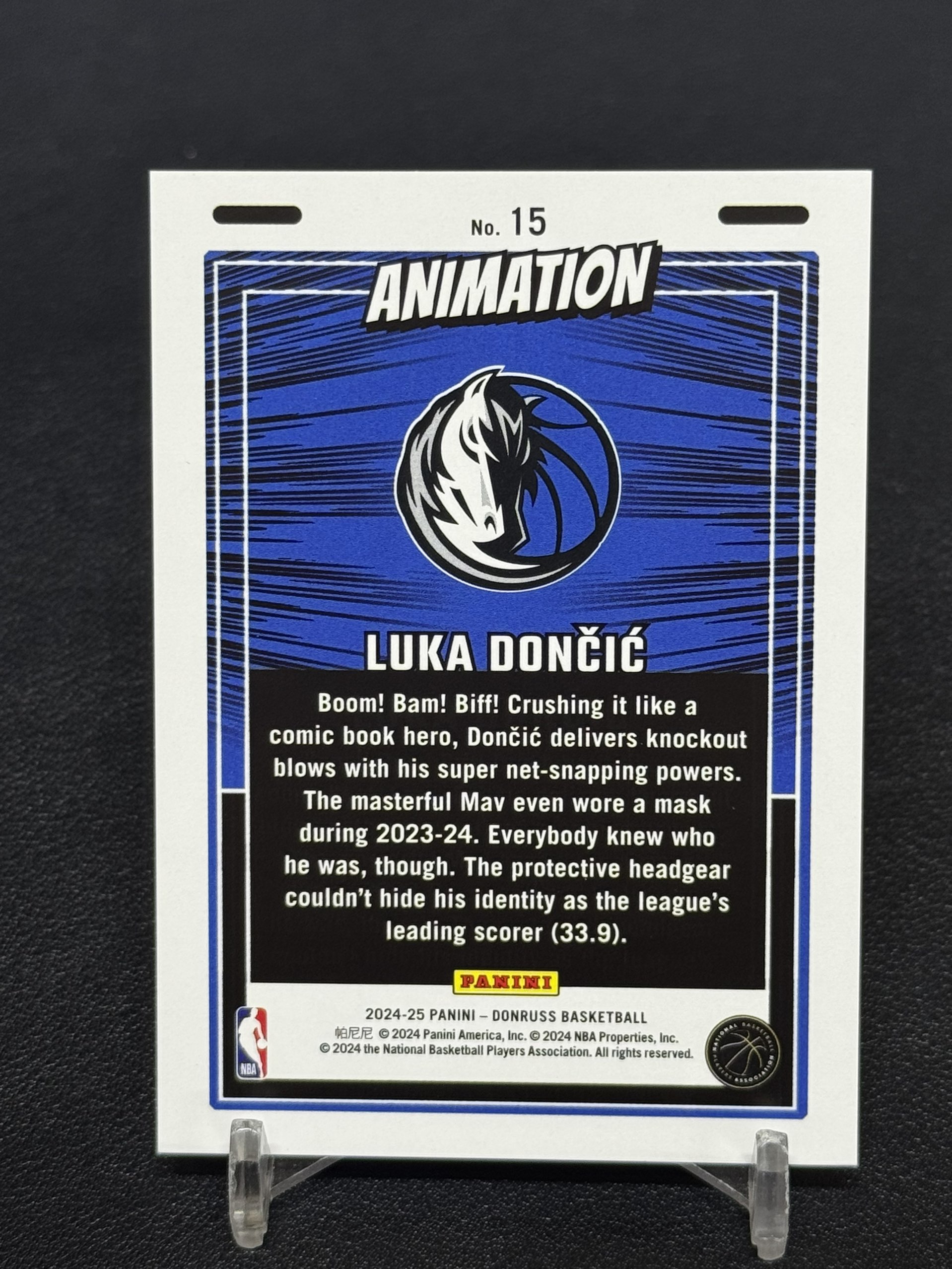 【浩行拍卖截标预付82%】2024-25 panini donruss luka doncic 杜蕾斯 独行侠 卢卡 东契奇 77 折射 ...