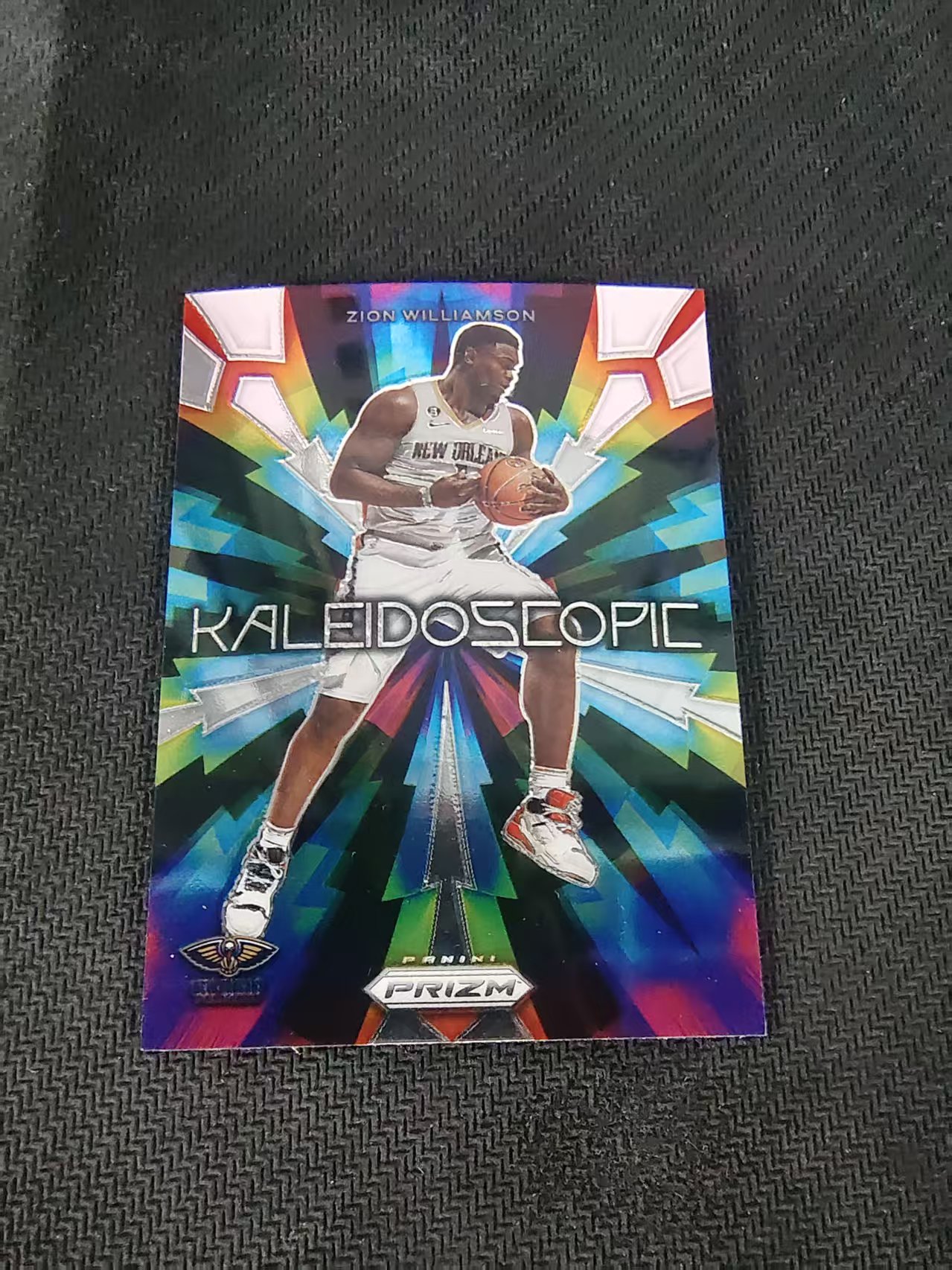 【可合并,不累计】2023-24 Panini Prizm Zion Williamson 鹈鹕 锡安 威廉姆斯 胖虎 万花筒特卡 PZ 划痕 边角微瑕 介意勿拍 #16