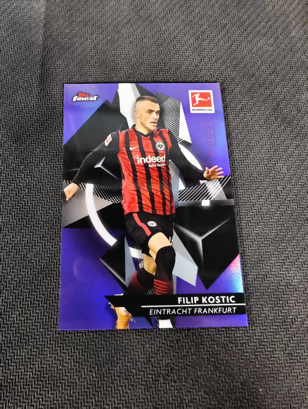 【可合并,不累计】2021 Topps Finest Filip Kostic 德甲 美因茨 科斯蒂奇 紫折 250编