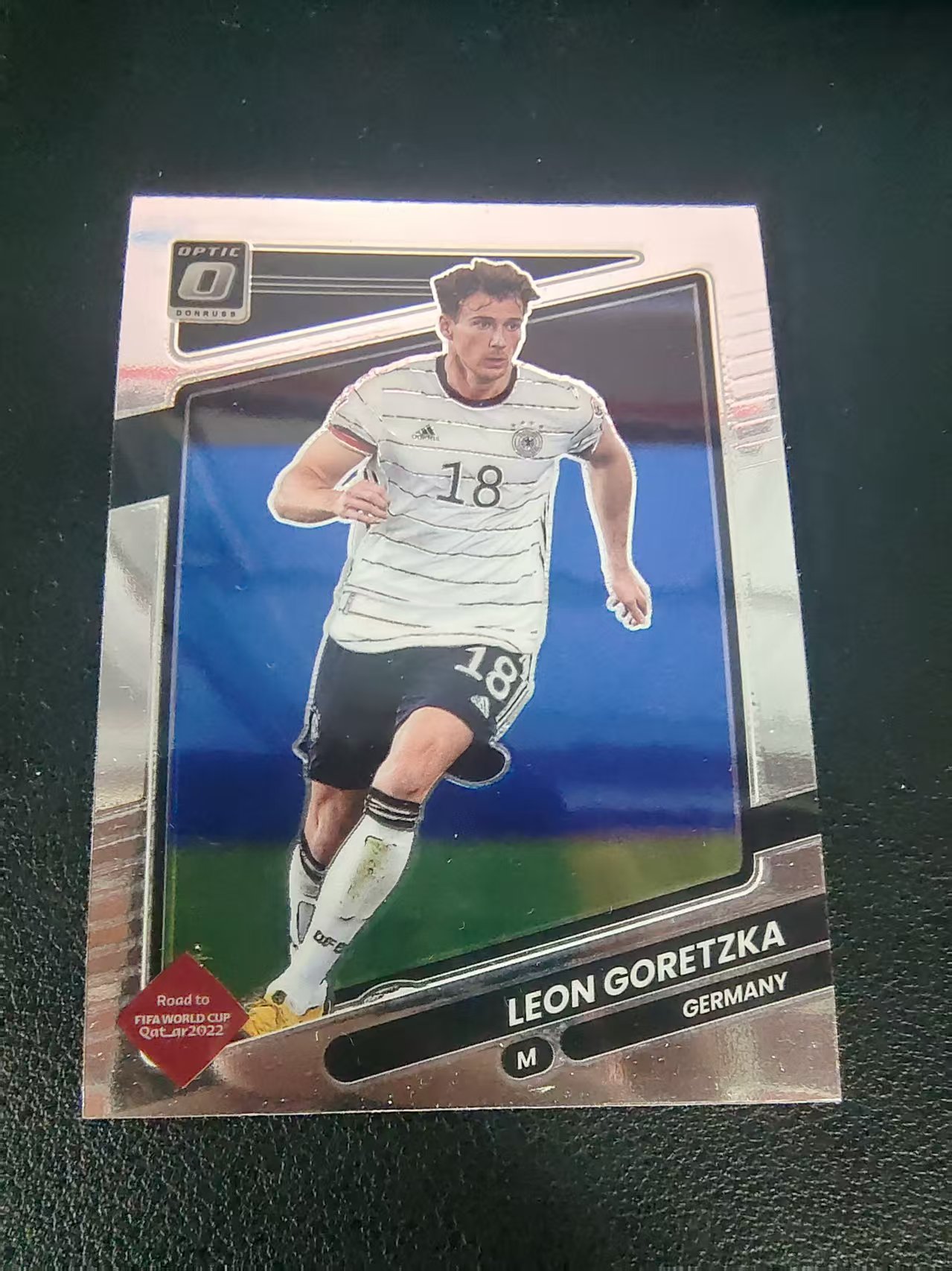 【可合并,不累计】2021-22 Panini Donruss leon goretzka 格雷茨卡 德国 杜蕾斯 世界杯 划痕 边角瑕疵 #69