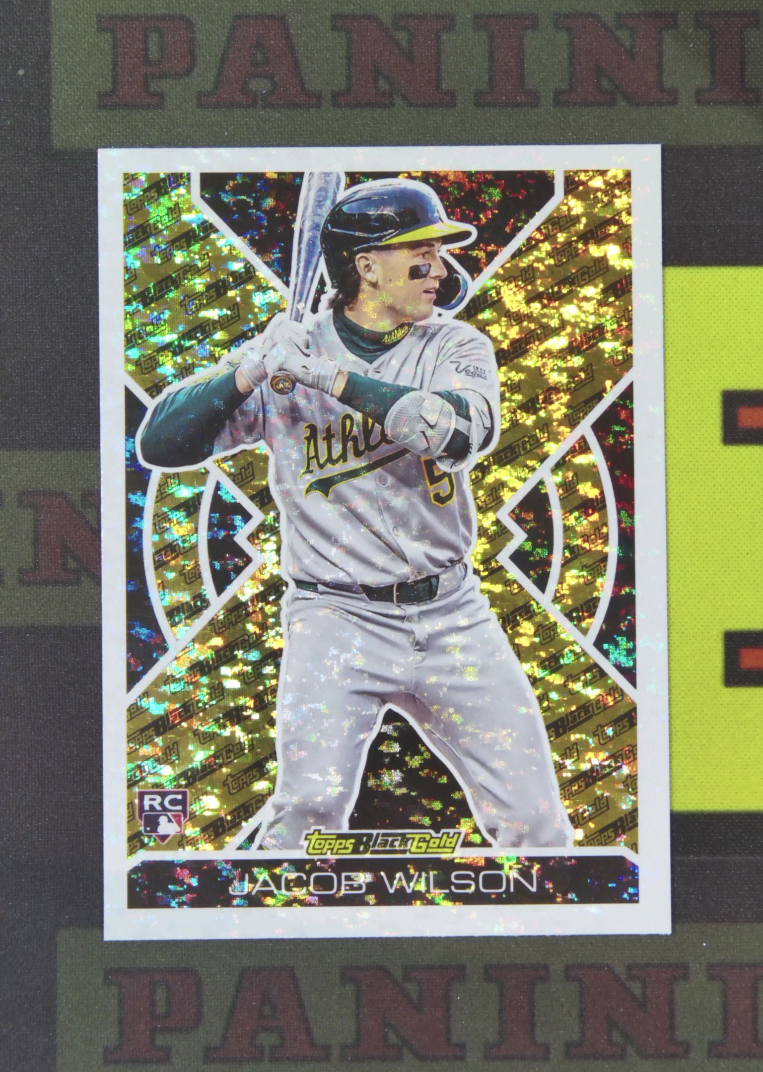 2025 Topps Update Jacob Wilson RC Nirvana Project 雅各布 威尔逊 运动家 新秀 黑金特卡 卡品如图 收藏必备 智男