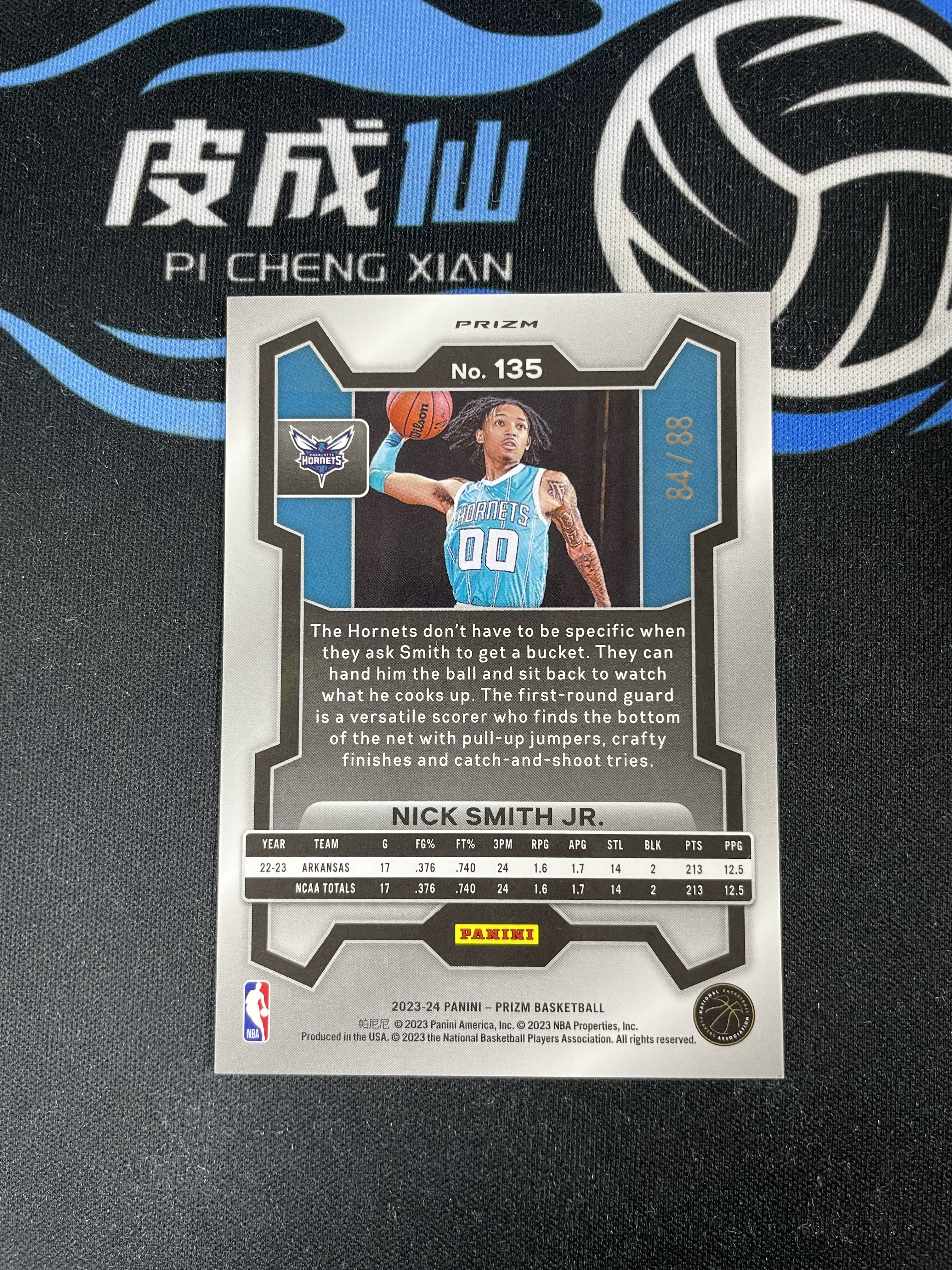 【皮成仙拍卖 统一手续费6%】 PANINI 23-24 PRIZM 黄蜂 NICK SMITH 小尼克史密斯 新秀 RC 红圈圈折 88编 凑套必备 值得收藏【只发顺丰】菠萝菠萝蜜123