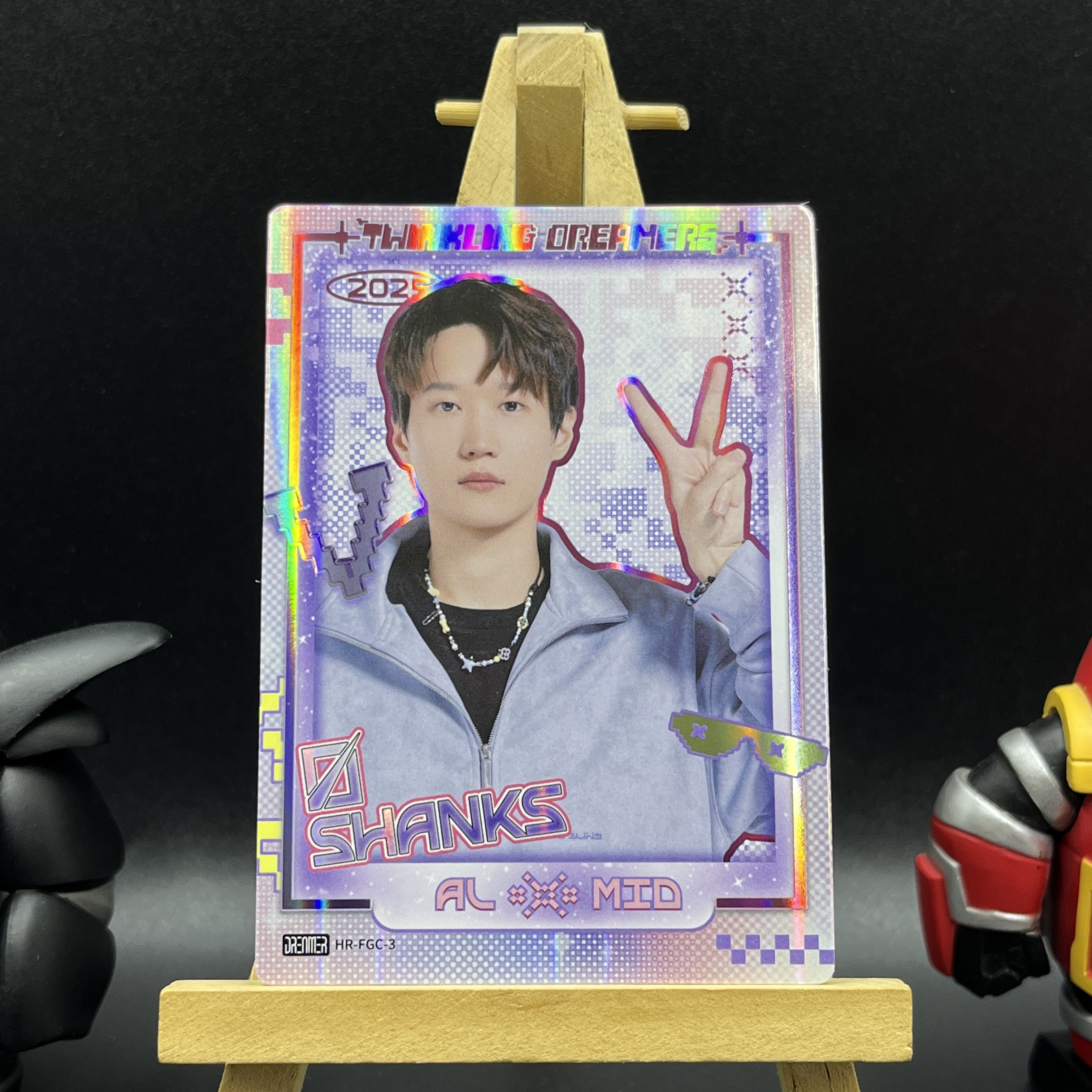 【KabuDa不累计】2025 Buffun 不凡玩品 英雄联盟 星火逐梦 LPL 选手卡 AL Shanks 人生四格特卡 鹬华