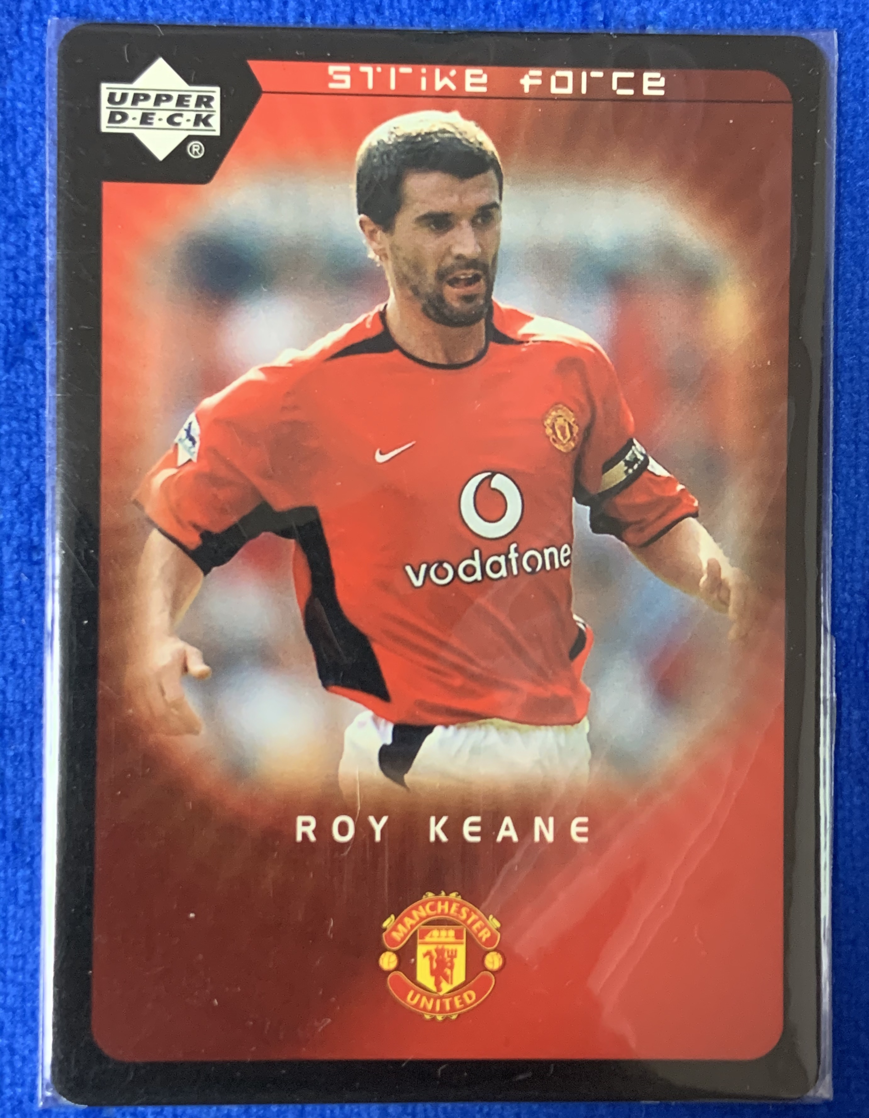 2003 Upper Deck Manchester United Roy Keane 亚德 曼联铁血队长 基恩 英超标志性人物 三冠王 爱尔兰Ireland 经典老卡近乎绝版 不保卡品ebay有价