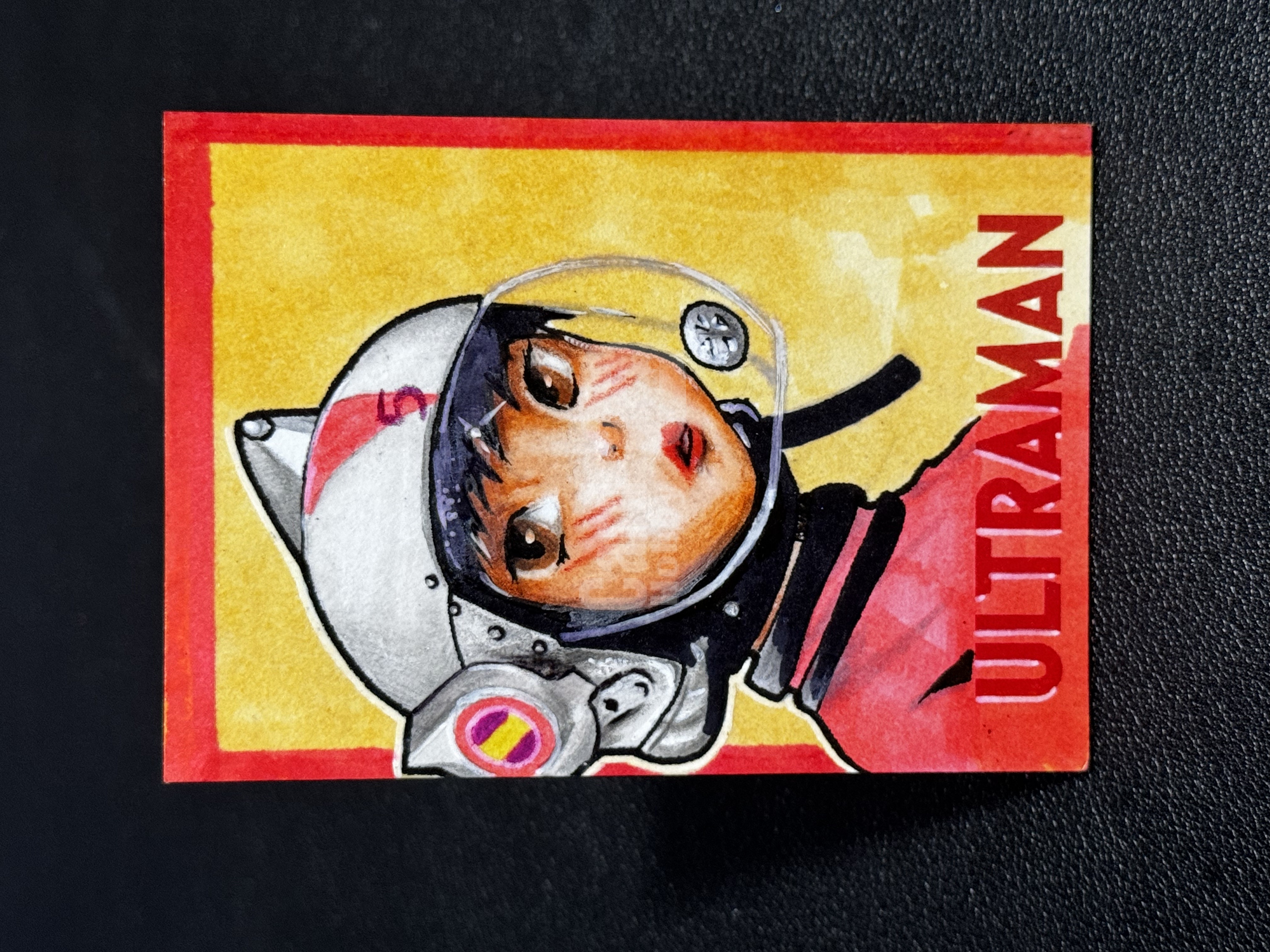 2025 Other Ultraman 奥特曼 圆谷制作株式会社出品 RR Parks Cards 手绘卡 1/1 1of1 SKETCH CARD 画师 Jean Oledan FK 老王代理拍卖