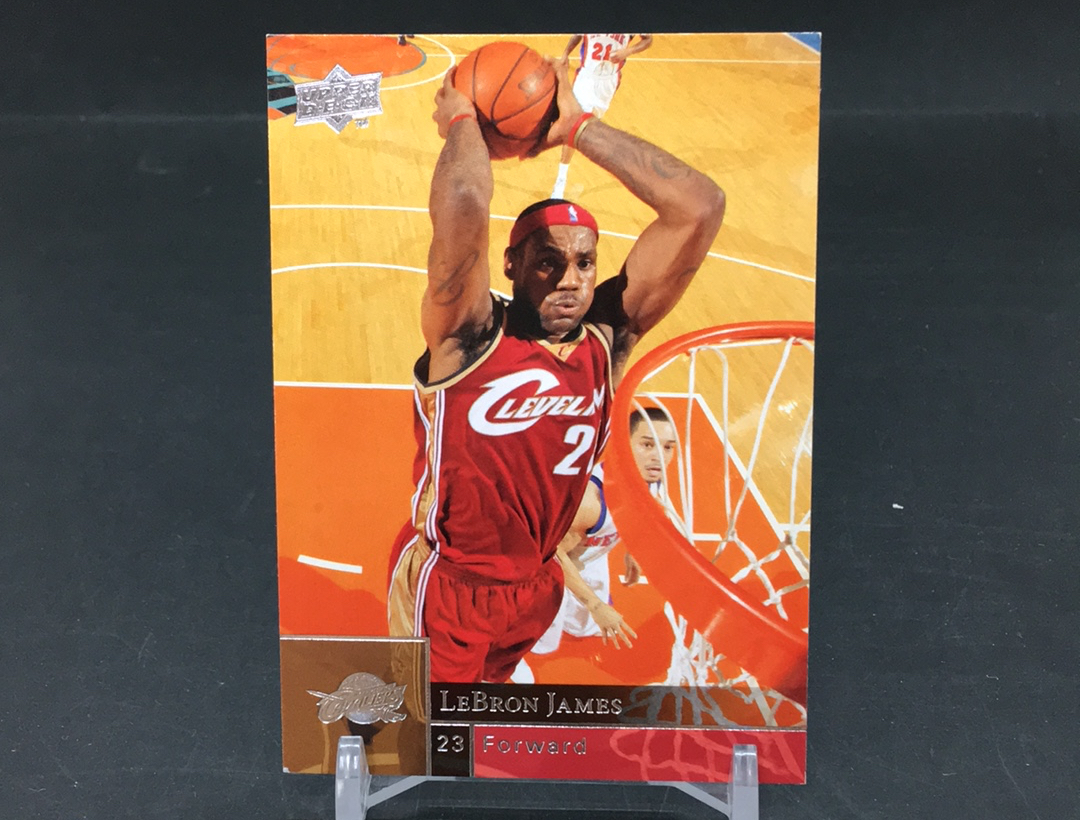 【DC拍卖】11.21 UD 同名系列 03白金一代领军人物 现今联盟第一人 LBJ 皇帝 勒布朗 詹姆斯(微瑕)