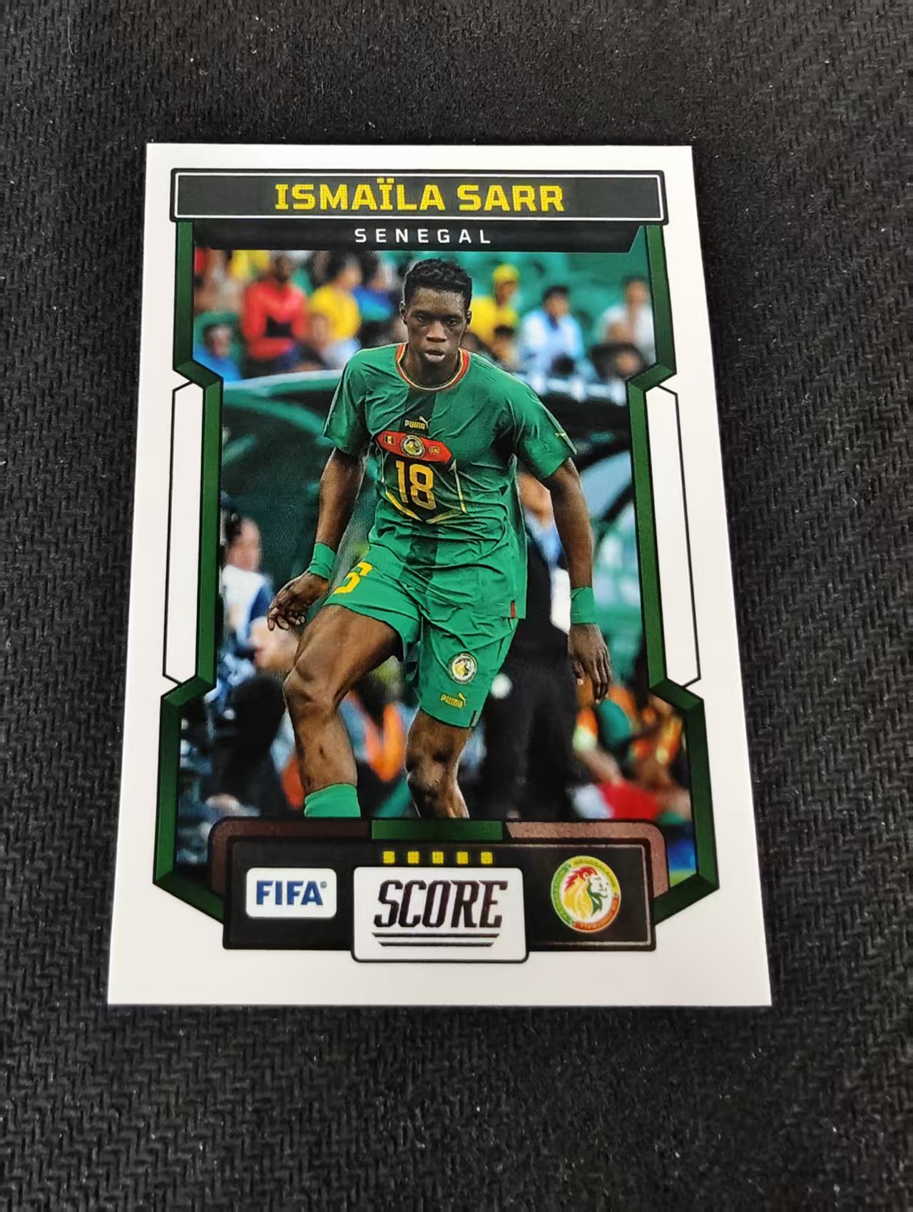【可合并,不累计】2023-24 Panini Score Ismaïla Sarr 塞内加尔 伊斯梅拉 萨尔 FIFA 划痕 边角瑕疵 #154
