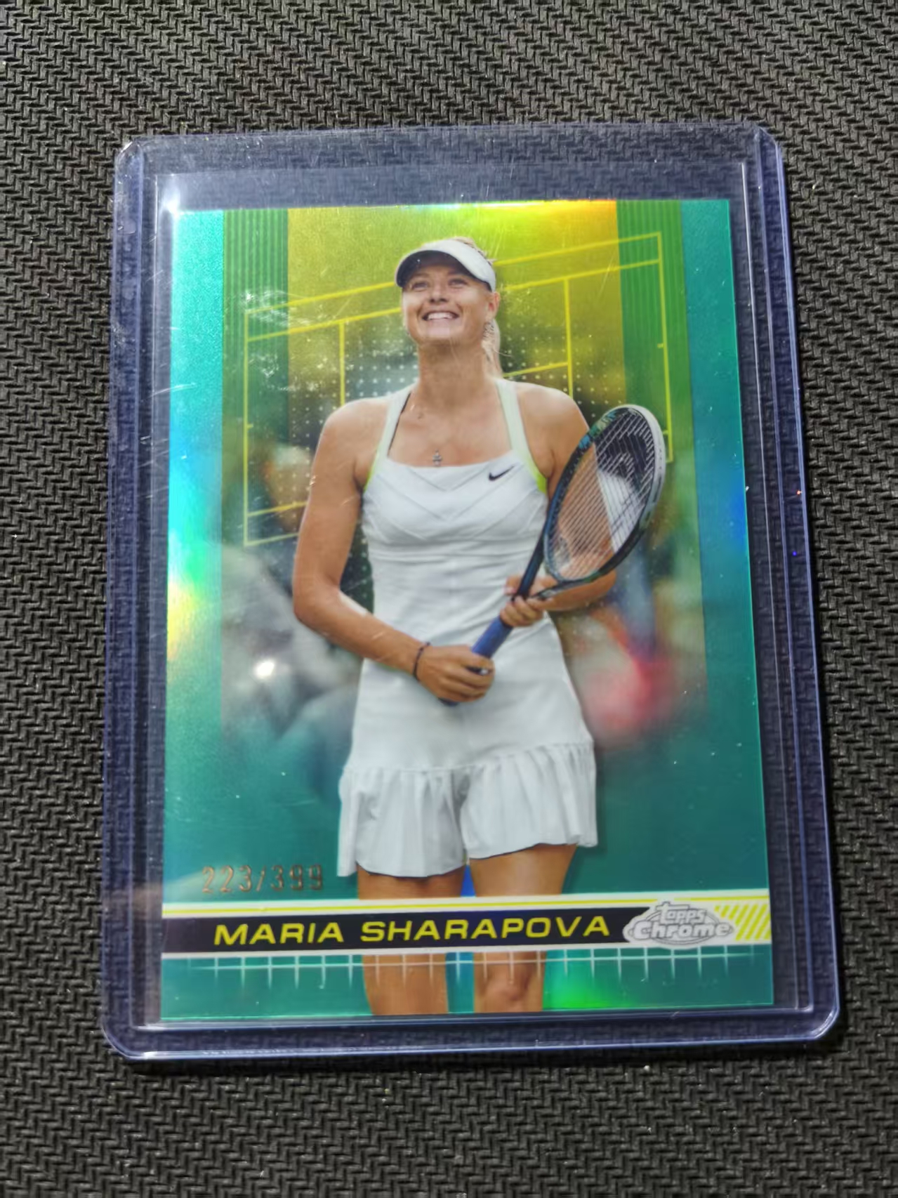 2024 Topps Chrome Maria Sharapova tc 玛丽亚 莎拉波娃 网球 大满贯 399编 折射 #滨滨