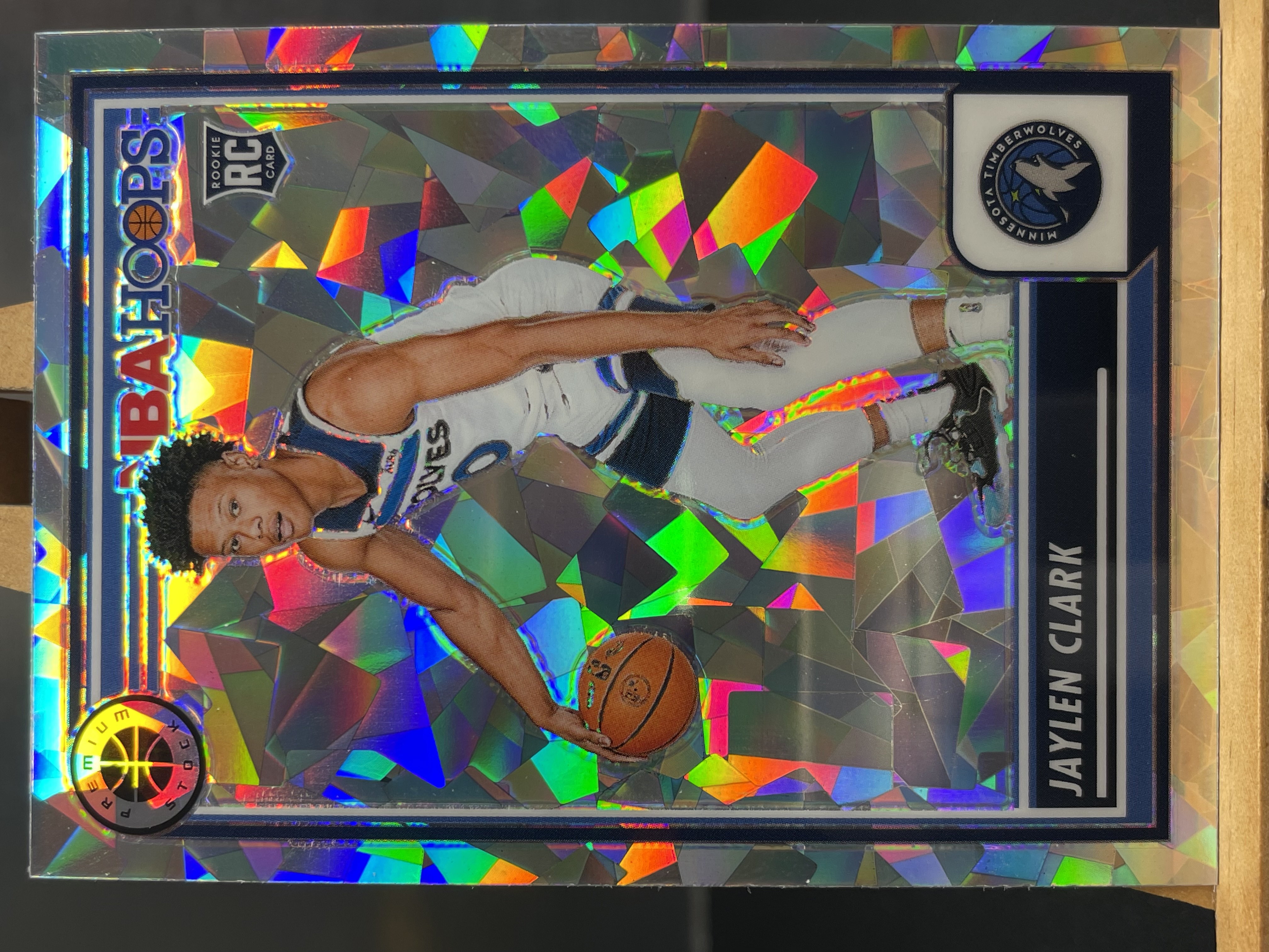 (C6)  2023-24 PANINI HOOPS 白碎冰 新秀RC 杰伦 克拉克 森林狼  近期大热球星  收藏必备 卡品如图 ! ! !