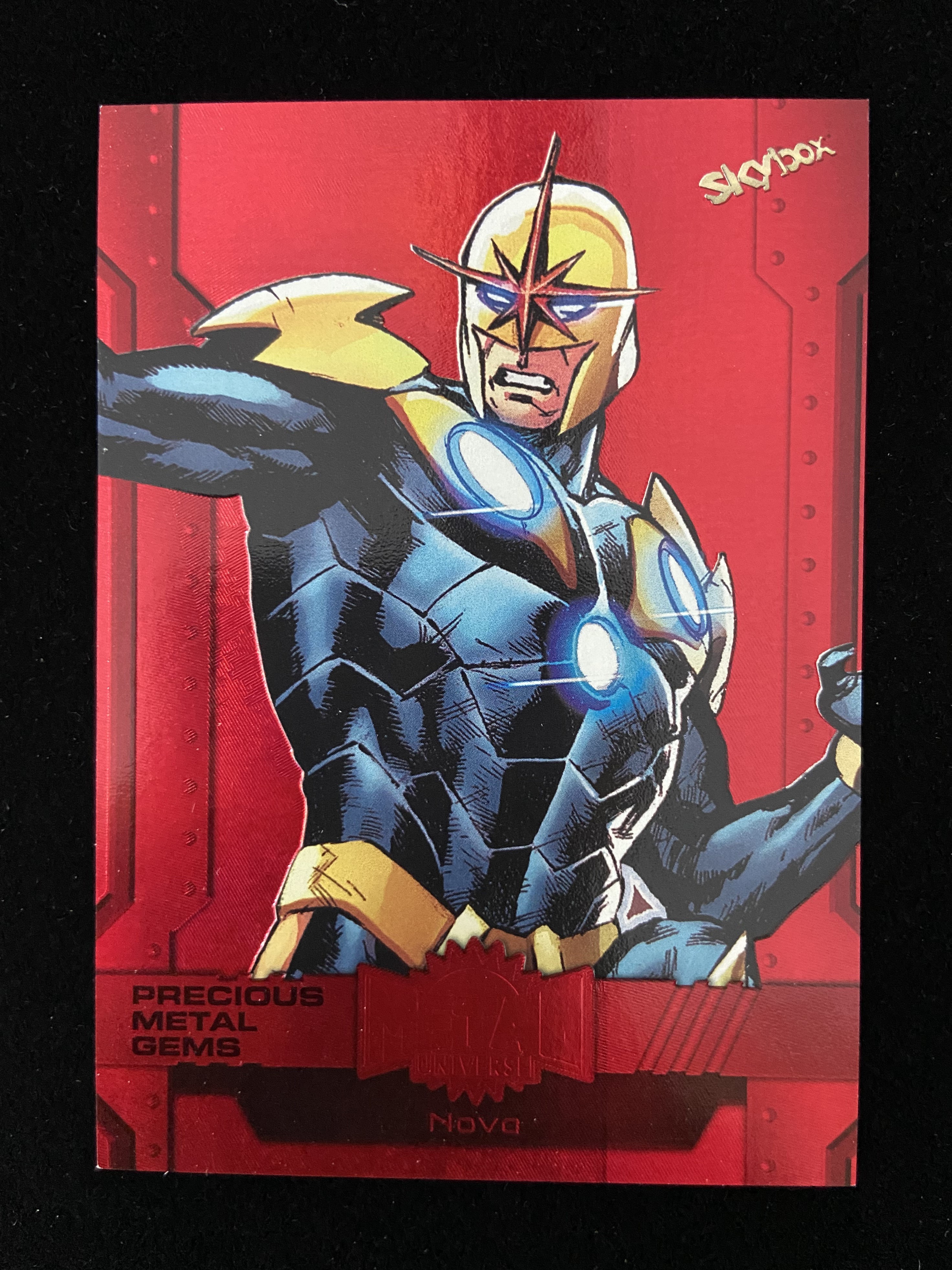 【口袋卡牌】2023 Skybox Marvel Metal Universe Nova 新星 复联 折射 金属 红宝石 漫威 PMG MCU 100编 实卡精美 收藏必备 03 Ayan
