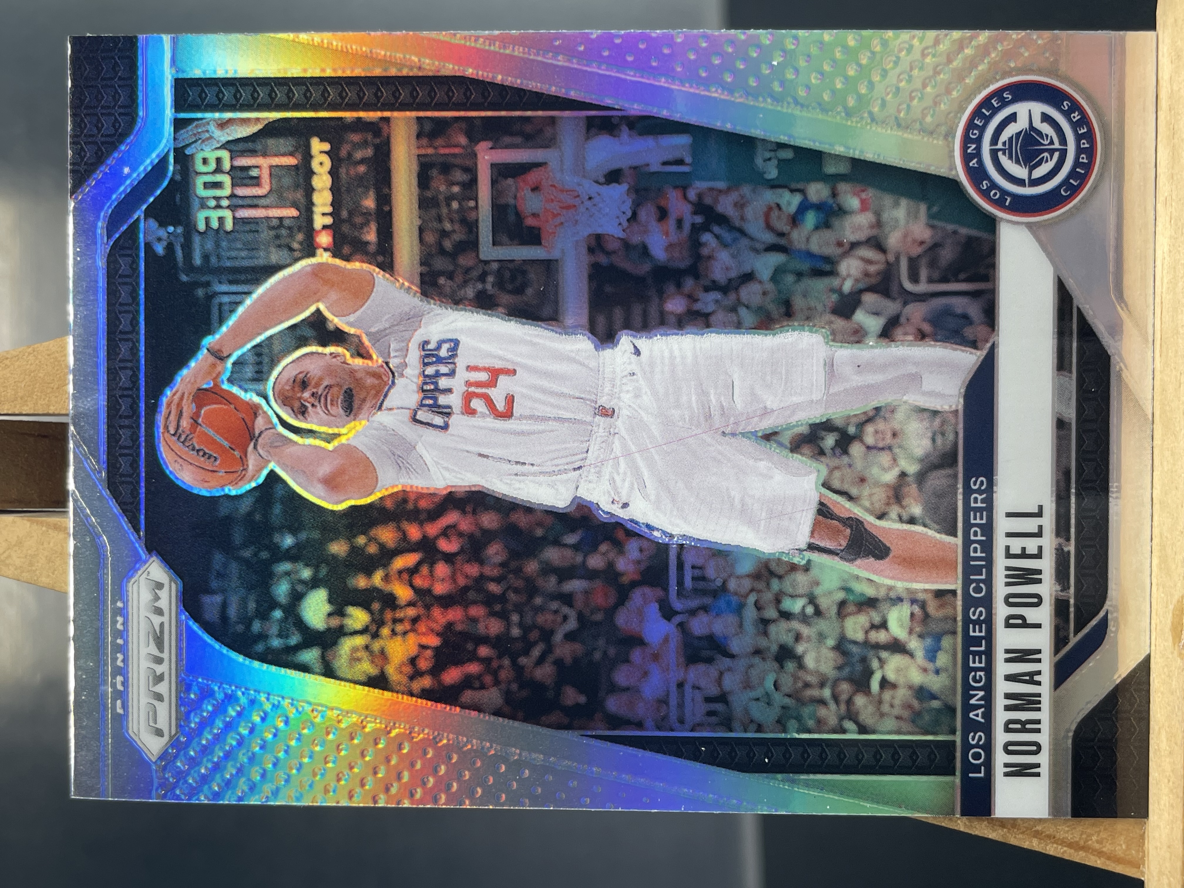 (A10) 2024-25 PANINI PRIZM 银折 诺曼 鲍威尔 快船 近期大热球星 收藏凑套必备 卡品如图 !!!