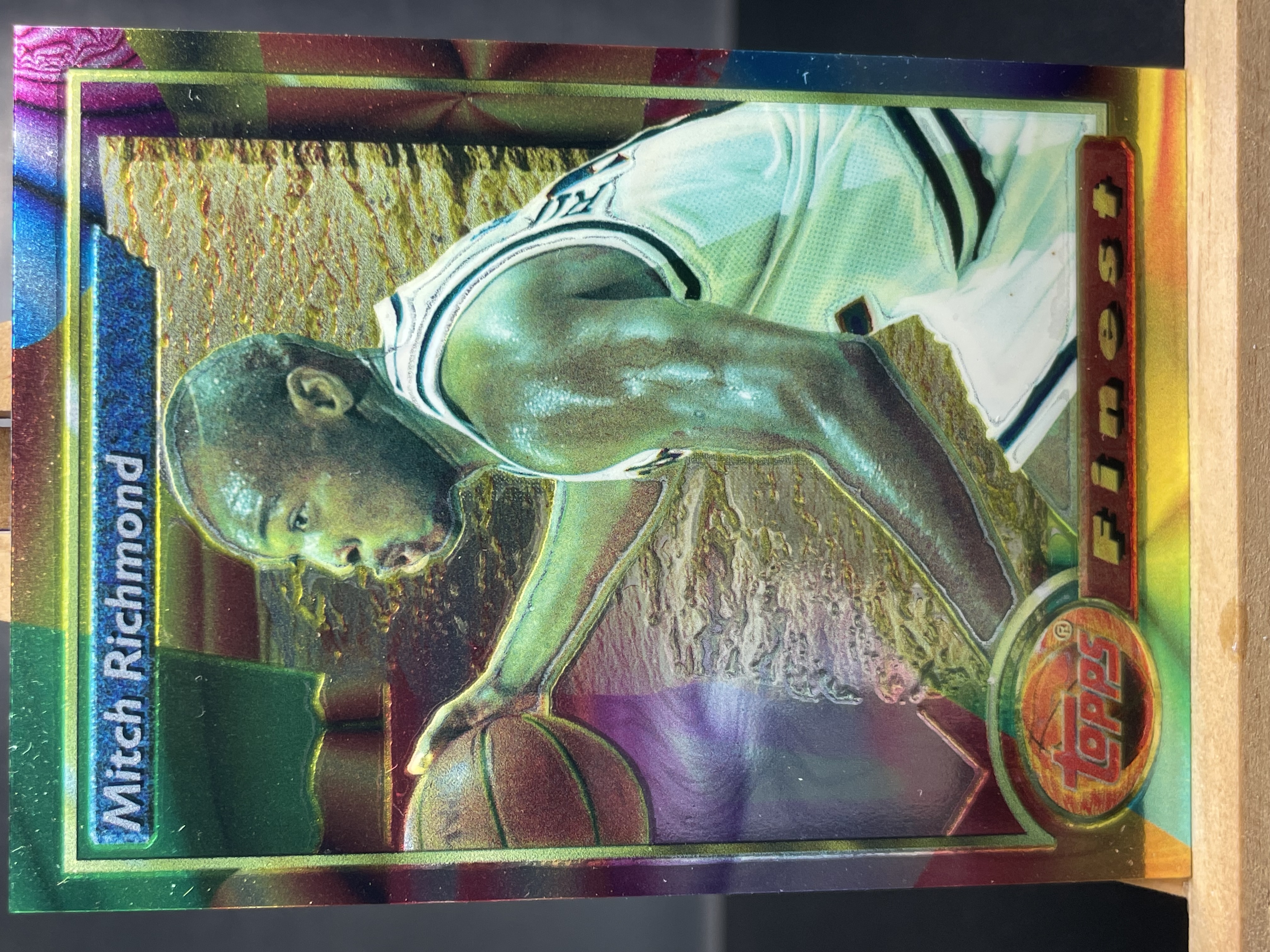 (C2) 1994 Topps 老卡 米奇 里奇蒙德 近期大热球星 收藏必备 卡面老化 边角暇 ! ! !