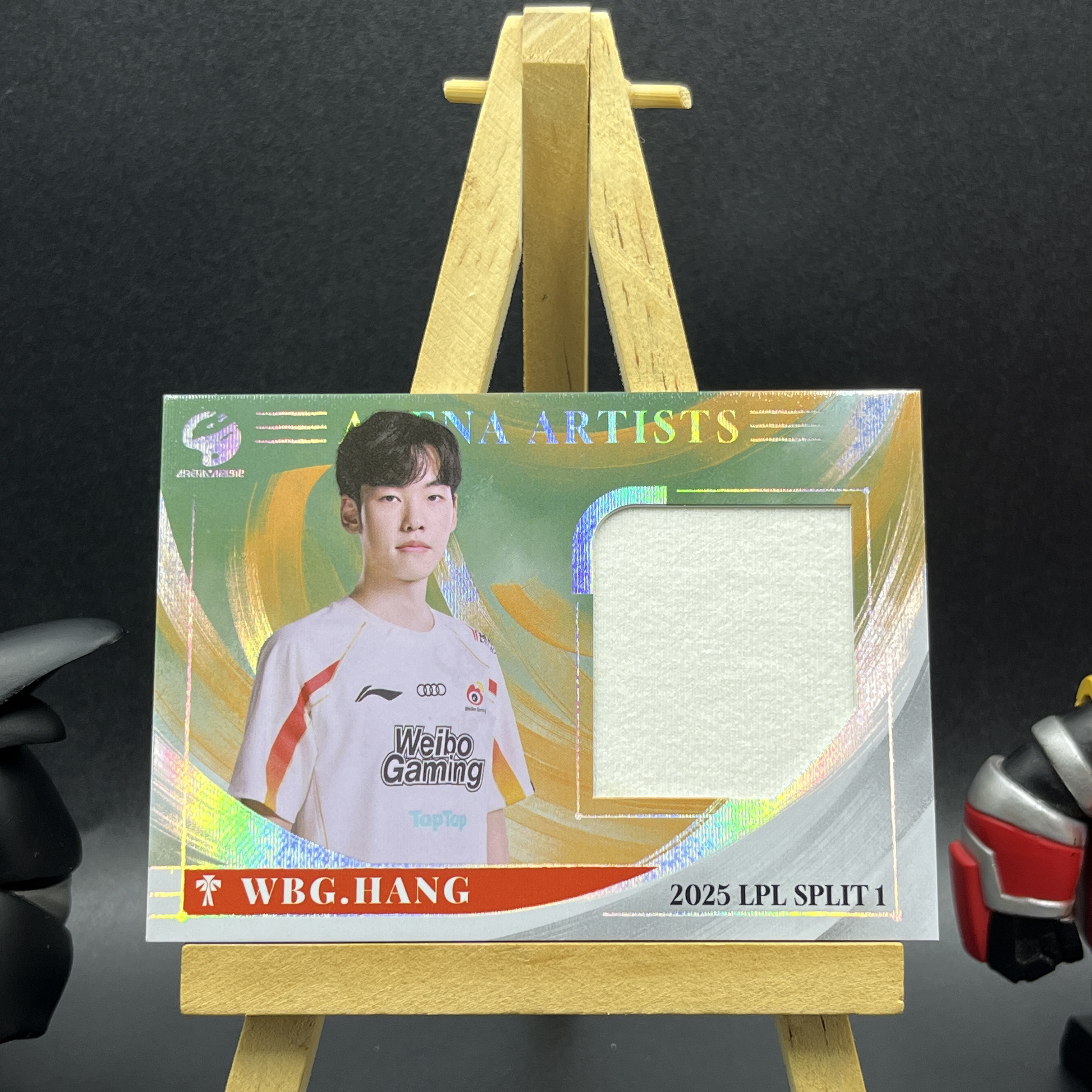 【KabuDa】2025 Buffun 不凡玩品 英雄联盟 赛场艺术家 LPL 选手卡 WBG Hang 单人队服卡 皮卡丘