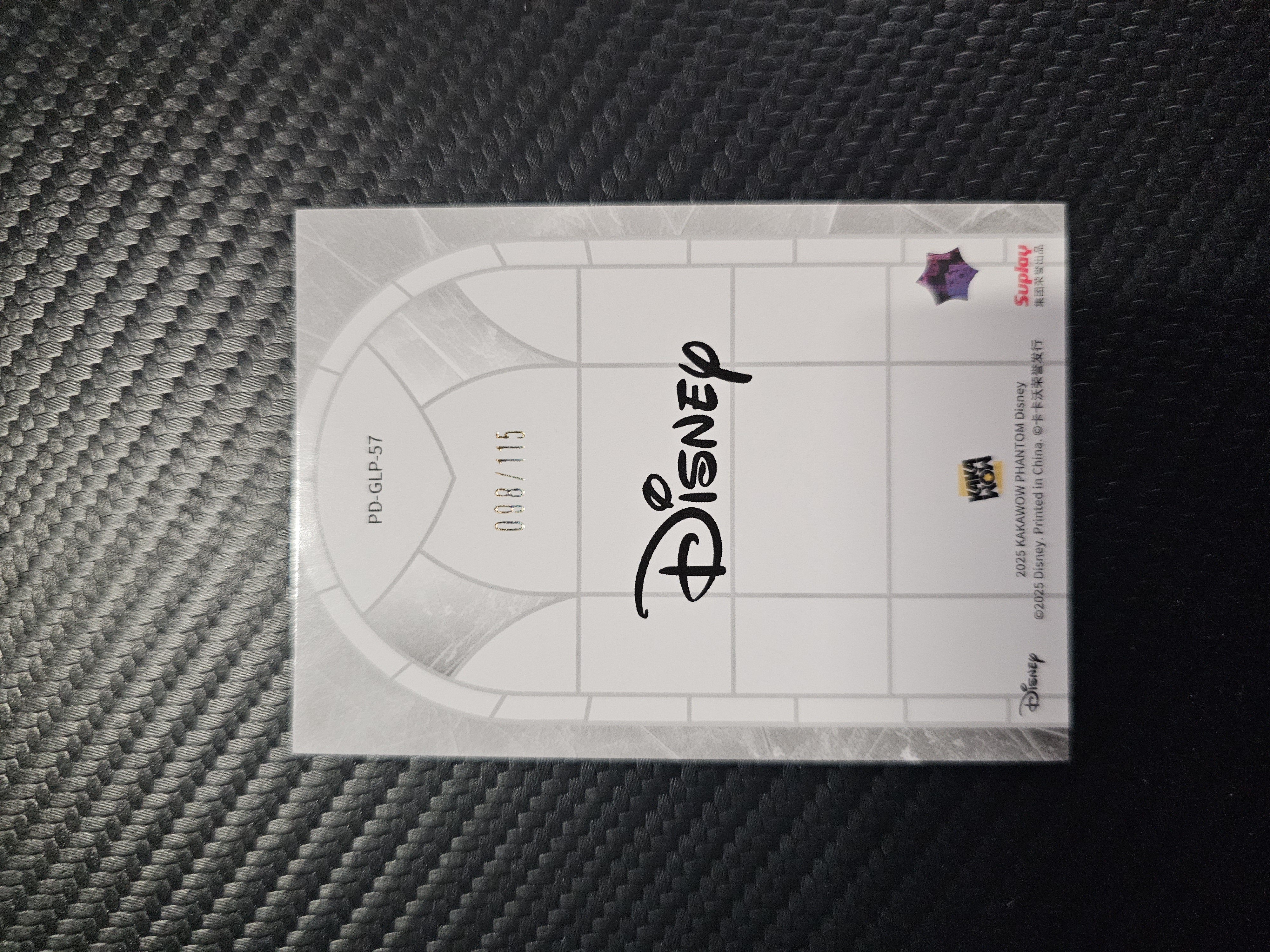 卡卡沃 KAKAWOW Disney 迪士尼 Phantom 2025 White Rabbit 爱丽丝梦游仙境 098/115 DAK