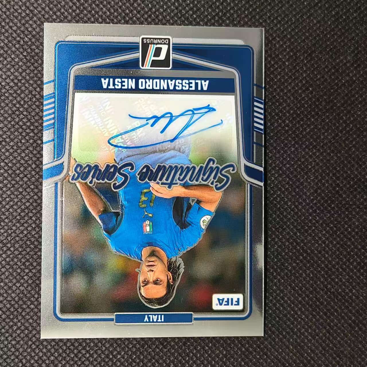 2024-25 Panini Donruss Alessandro Nesta 面包#意大利 内斯塔 签字 SS签 收藏必备 杜蕾斯 卡品细节看图