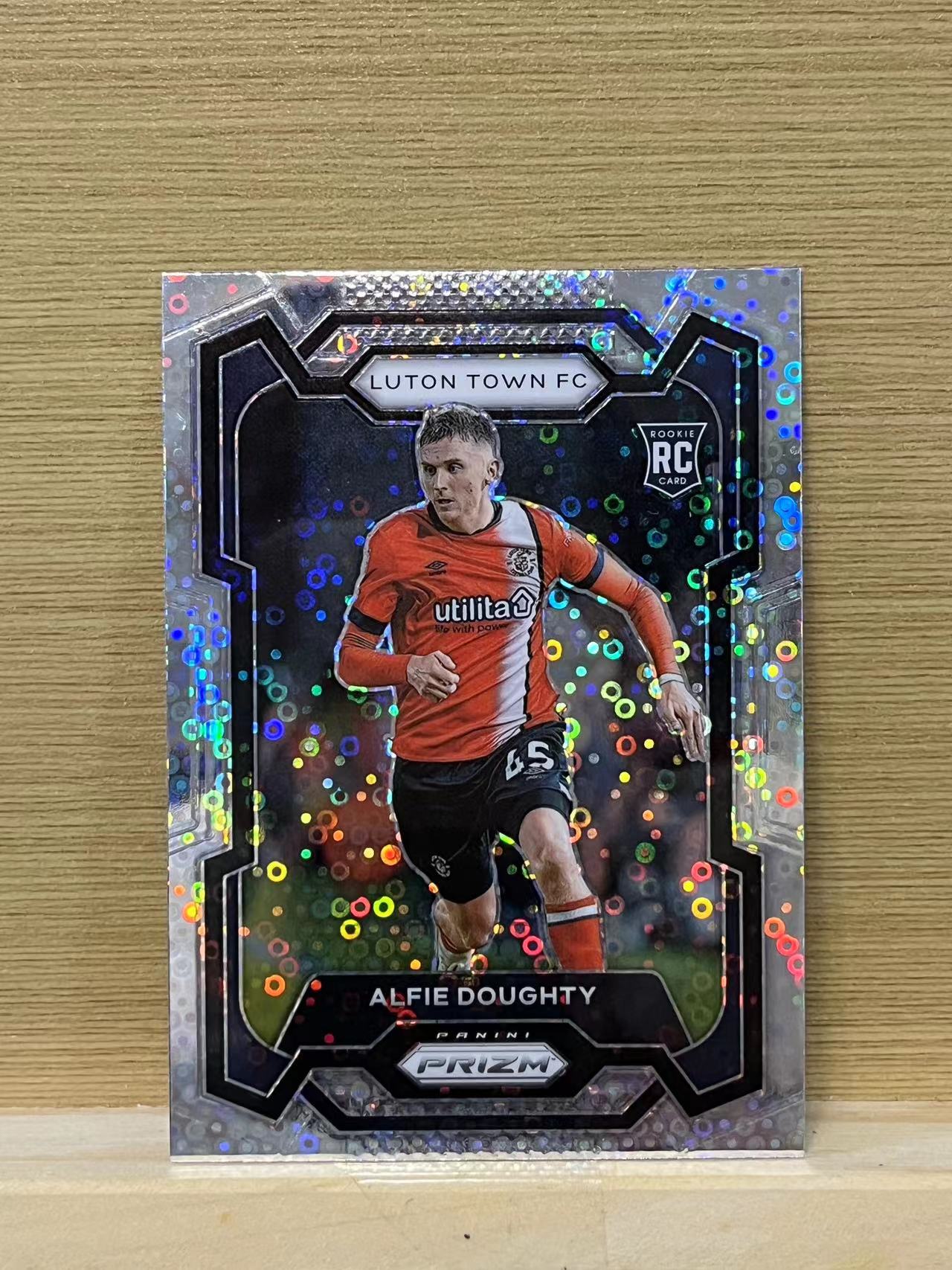 2023-24 Panini Prizm alfie doughty RC 阿尔菲 道蒂 泡泡折 新秀 卢顿 英超 pz 银折 卡品如图 凑卡收藏必备 A34