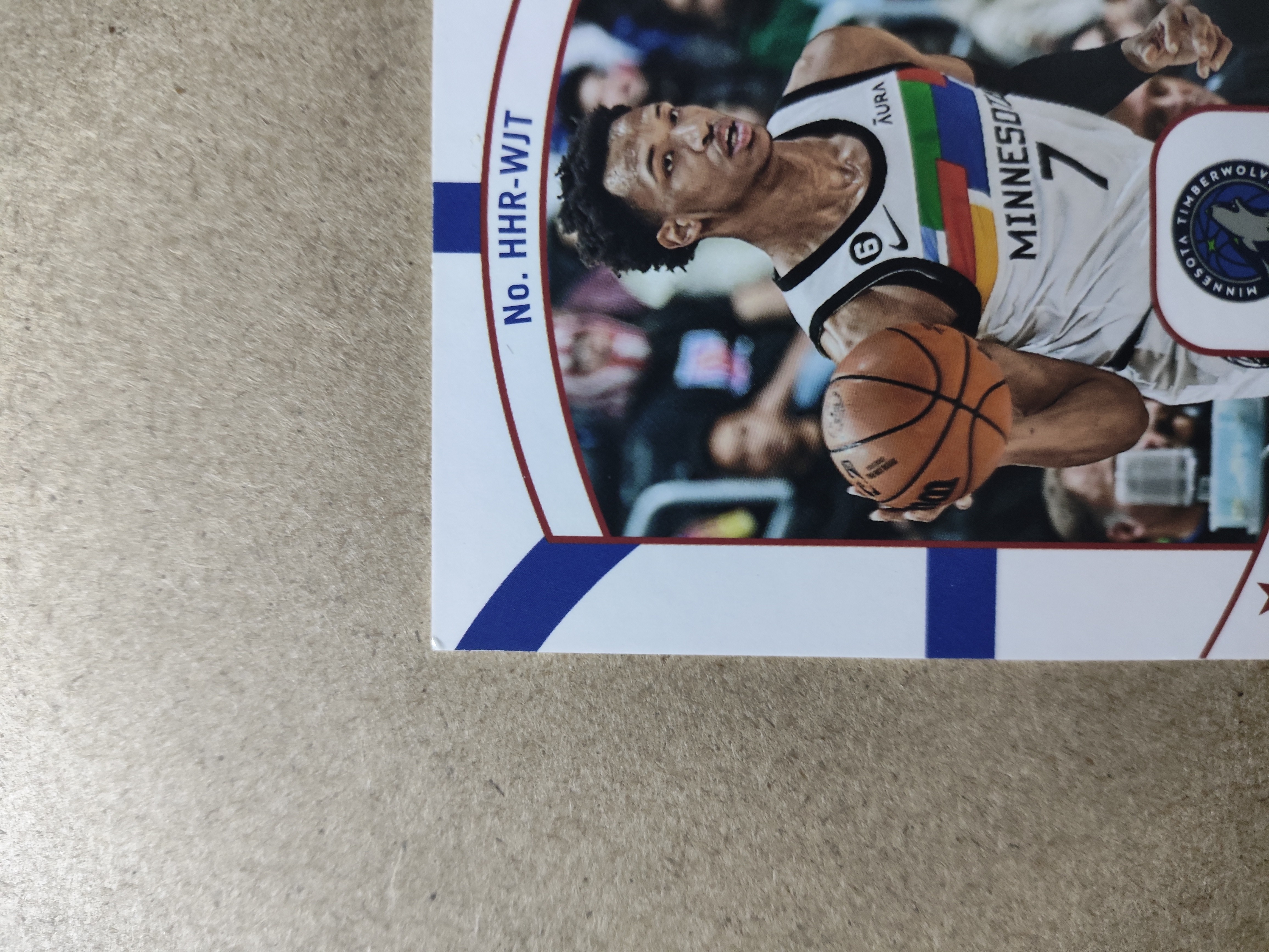 2022-23 Panini Chronicles Wendell Moore Jr. RC 编年史 温德尔摩尔 149编 RC新秀 签字贴签 森林狼 家乡英雄 卡品瑕疵如图 收藏必备 未来可期