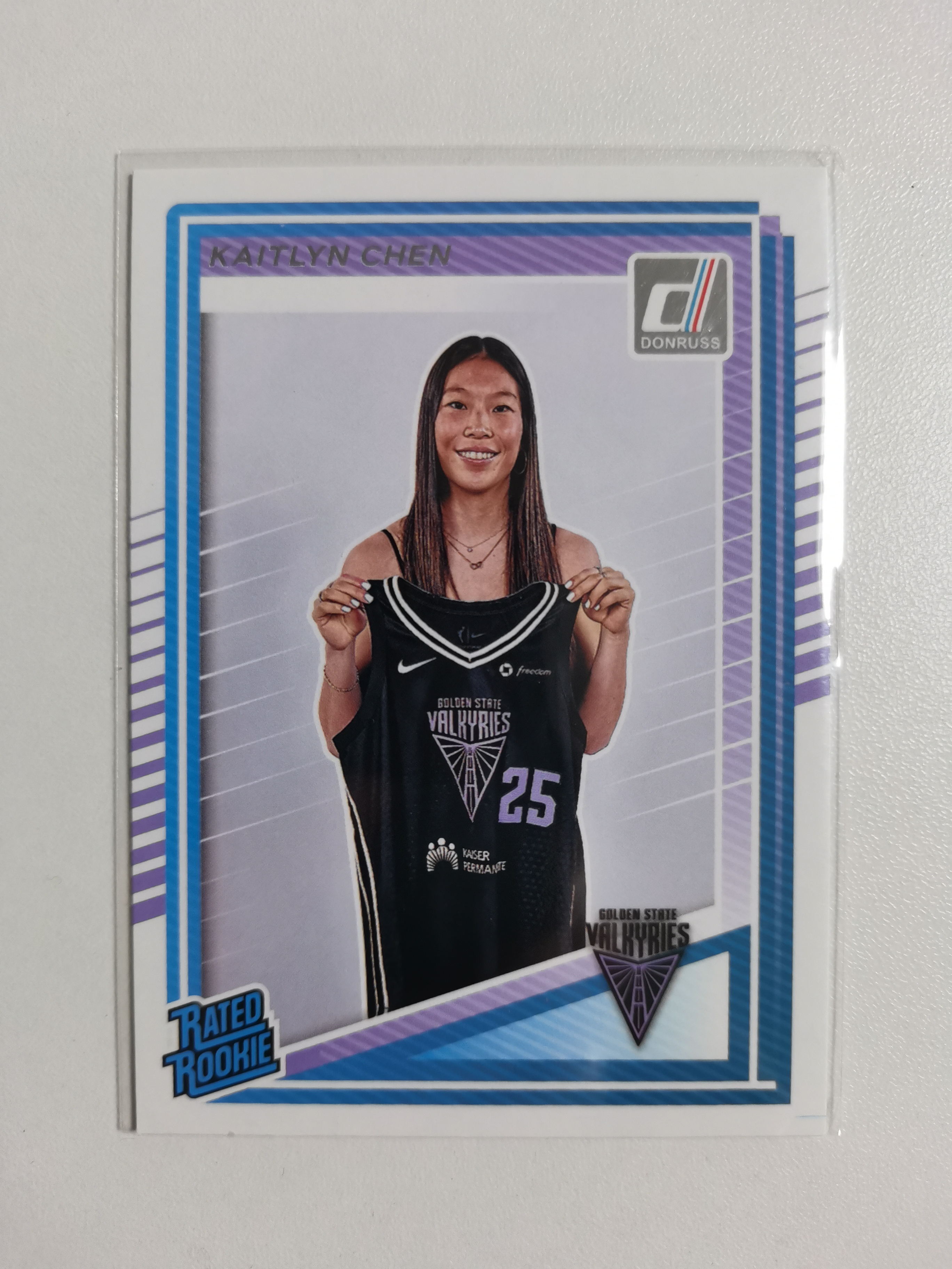 2025 Panini Donruss WNBA Kaitlyn Chen 凯特琳陈 金州勇士队 杜蕾斯 收藏凑套 卡品如图 免费代拍(OLB002)
