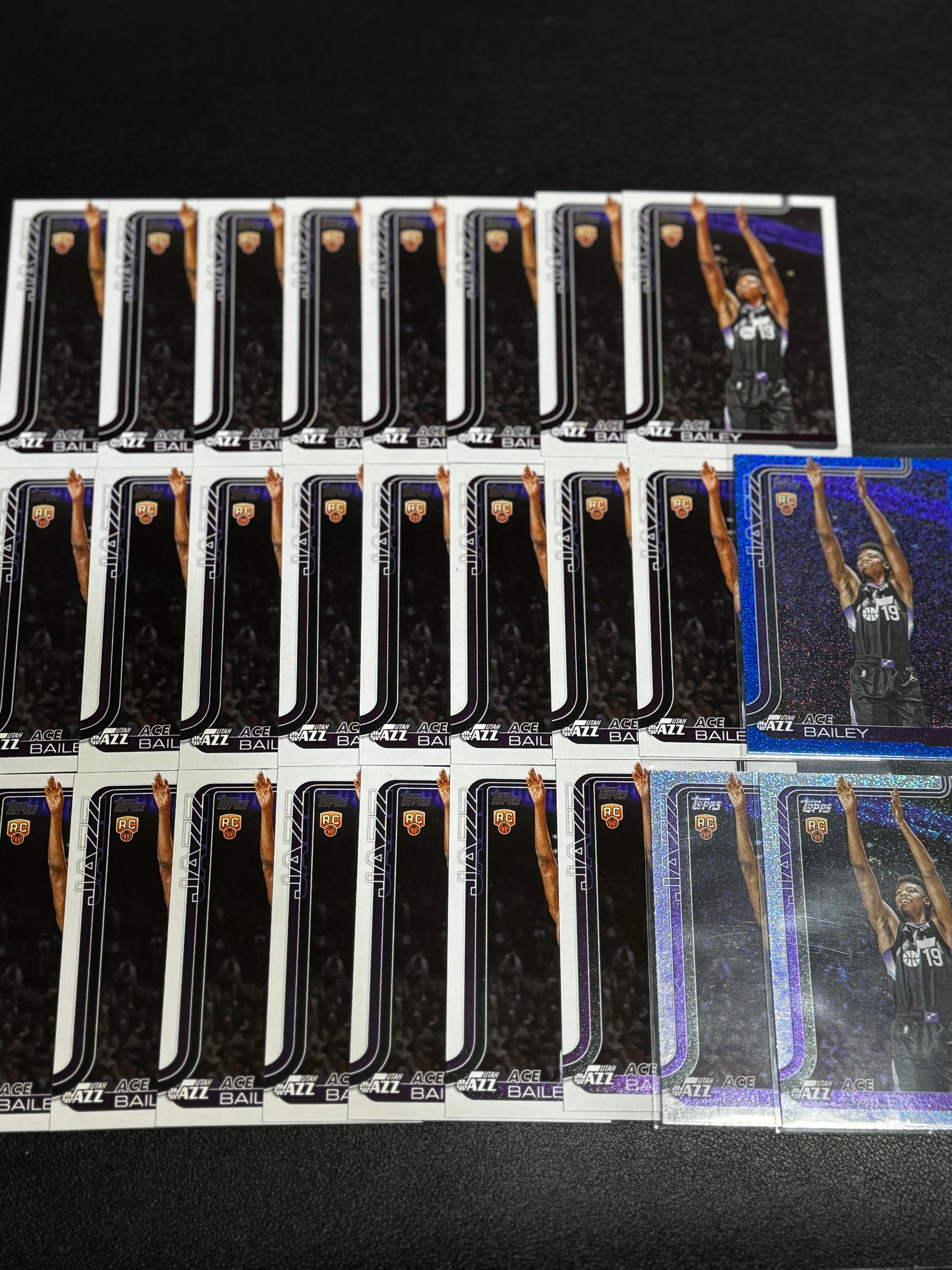 2025 Topps Chrome 篮球 元年 Base 新秀 RC 爵士 Ace bailey 艾斯贝利 潜力无限 LWLQ