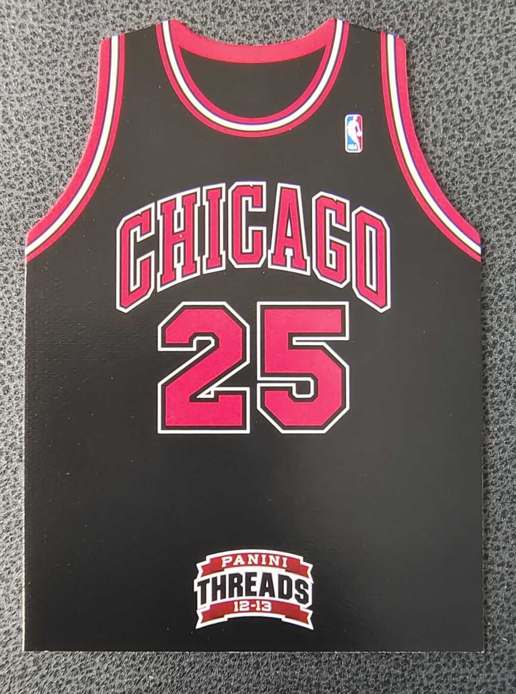 2012-13 Panini Threads Marquis Teague 芝加哥 公牛队 马奎斯 蒂格 杰夫·蒂格弟弟 Jeff Teague 小背心 球衣异形切割 边有白 卡品如图