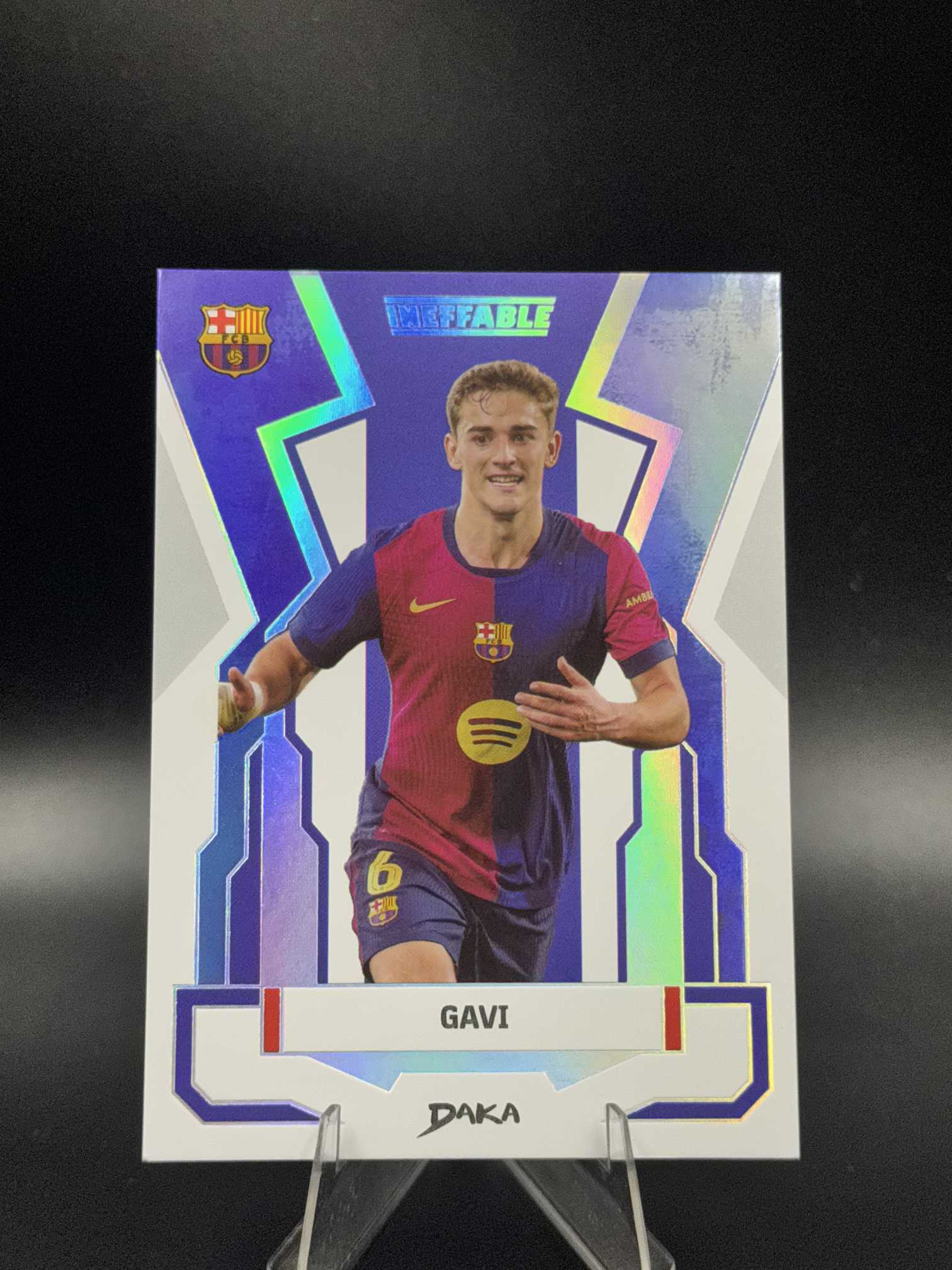 2025 DAKA Team Set Gavi 【小桃气拍卖】达咖 巴萨队盒 加维 /99编 卡品如图 V685