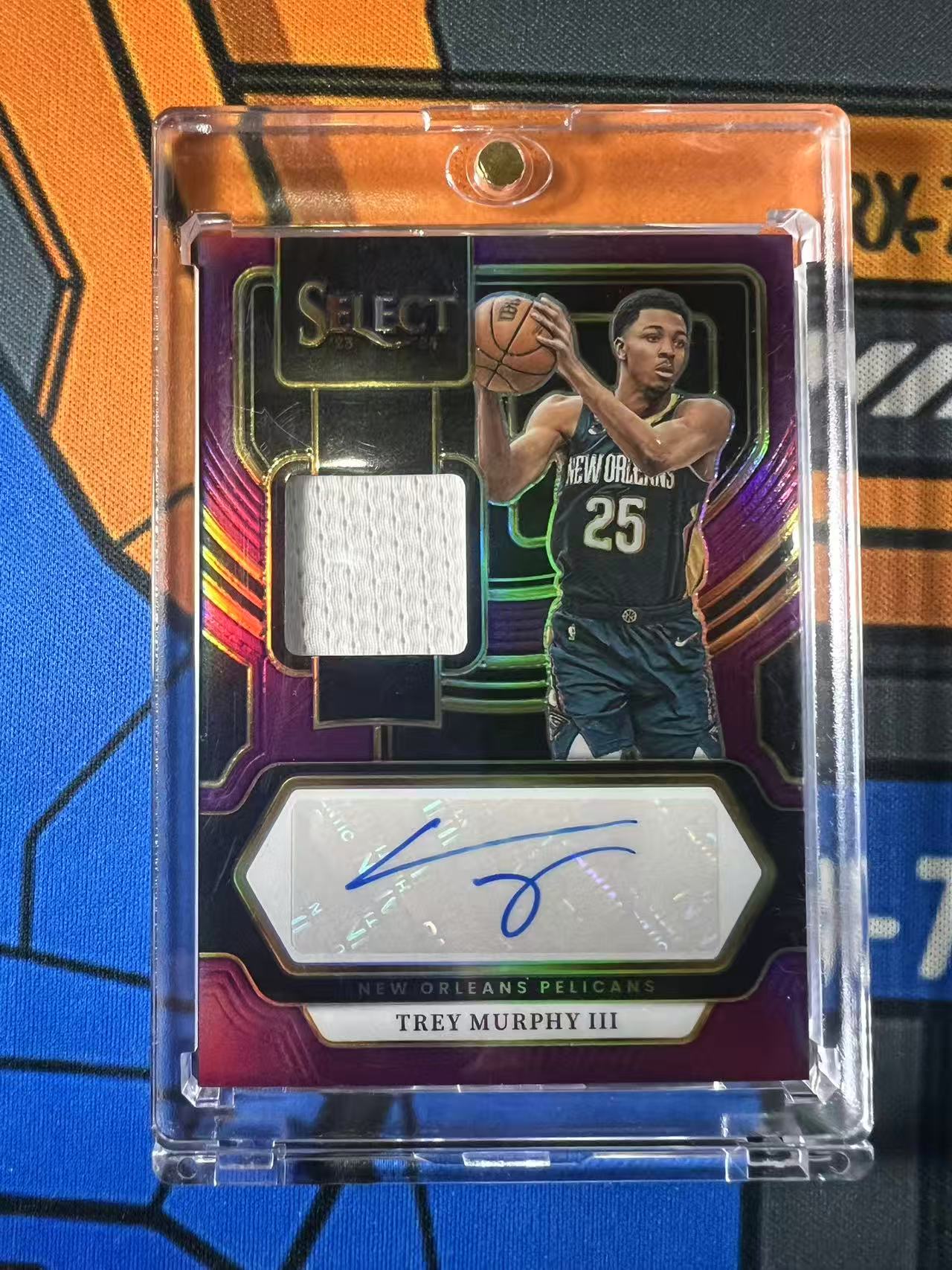 2023-24 Panini Select Trey Murphy III 【特雷 墨菲三世 专卖】墨菲三世 Select系列 99编 紫平行 PA 专收凑套 鹈鹕主将 未来可期