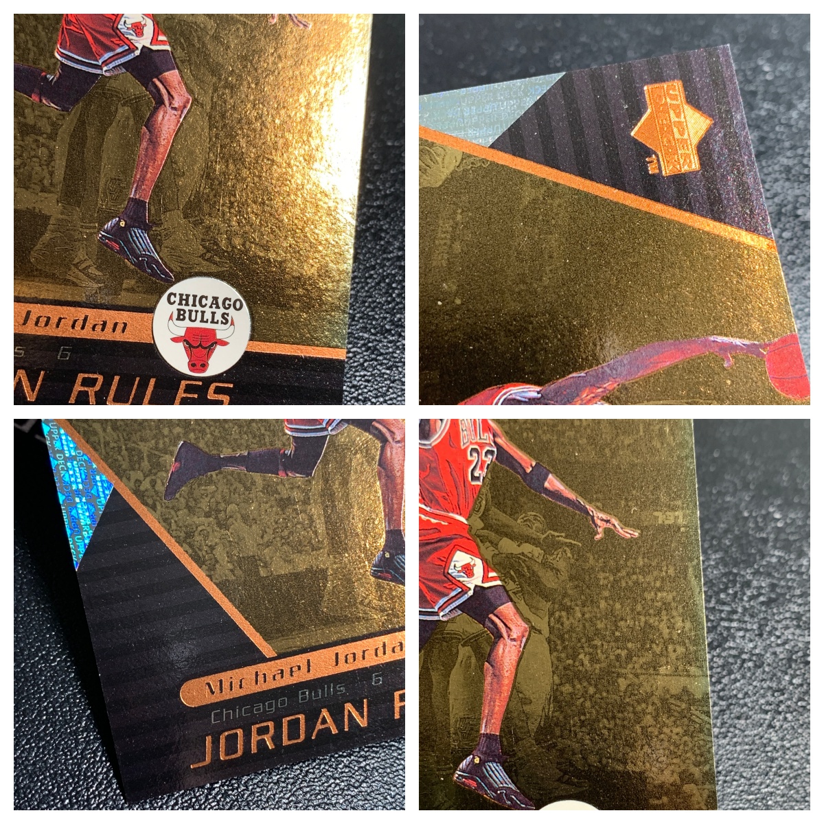 【元宇宙拍卖】张张总218:1998-99 Upper Deck Michael Jordan 芝加哥公牛 迈克尔 乔丹 Jordan Rules 特卡 经典老卡 瑕疵如图 收藏必备