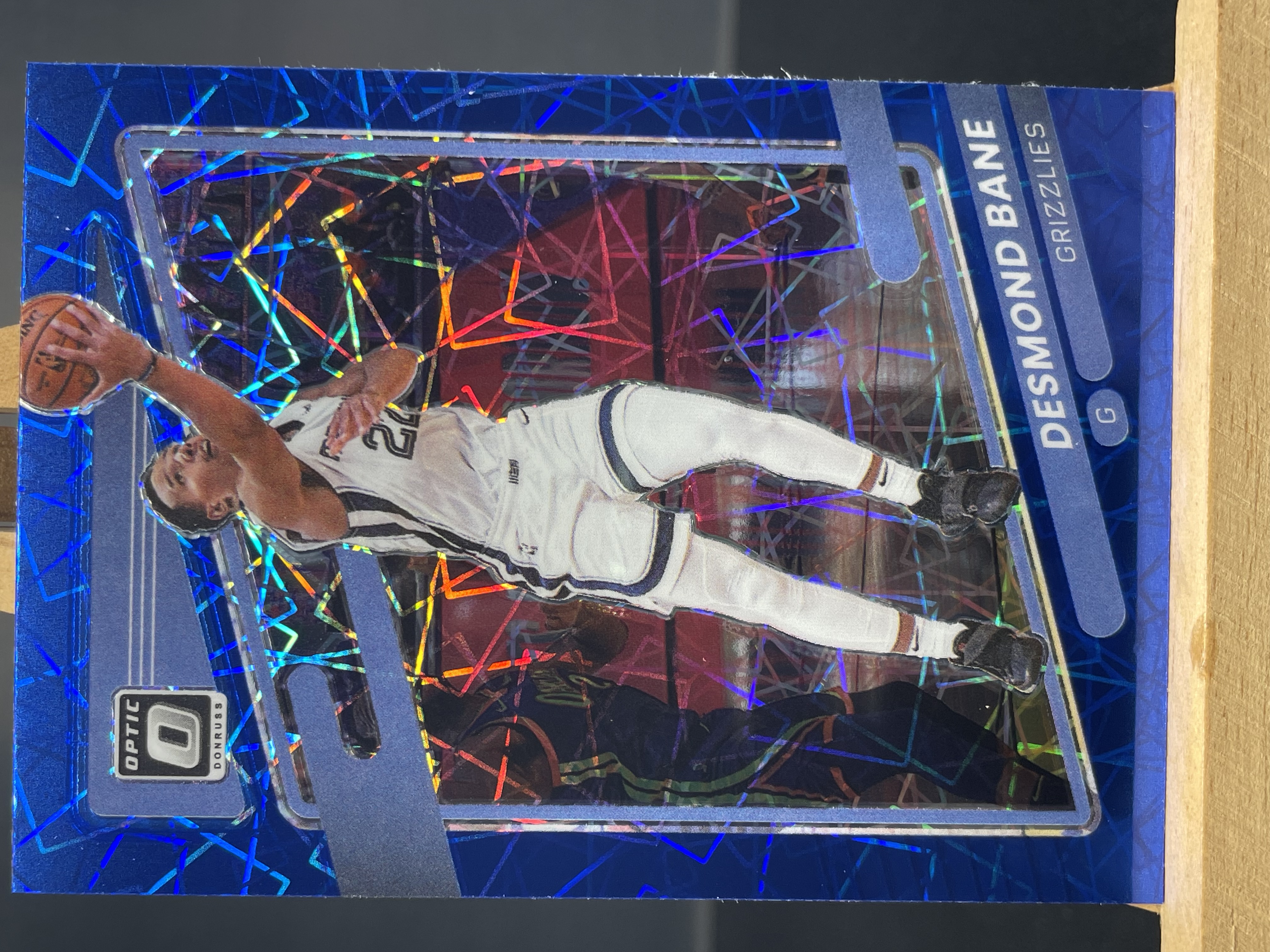 (B4) 2021-22 PANINI OPTIC 蓝镭射  贝恩 灰熊   实卡好看 收藏凑套必备 卡品如图  ！！！