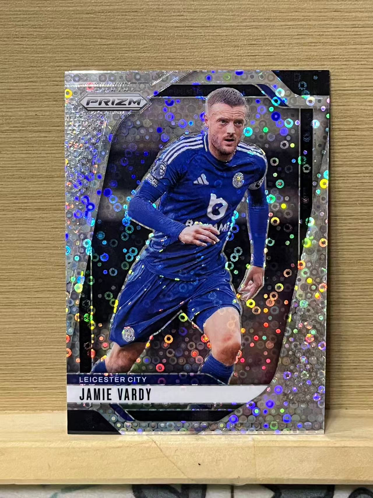 2024-25 Panini Prizm Jamie Vardy 瓦尔迪 泡泡折 莱斯特城 英超 银折 实卡精美 收藏必备 LZ1