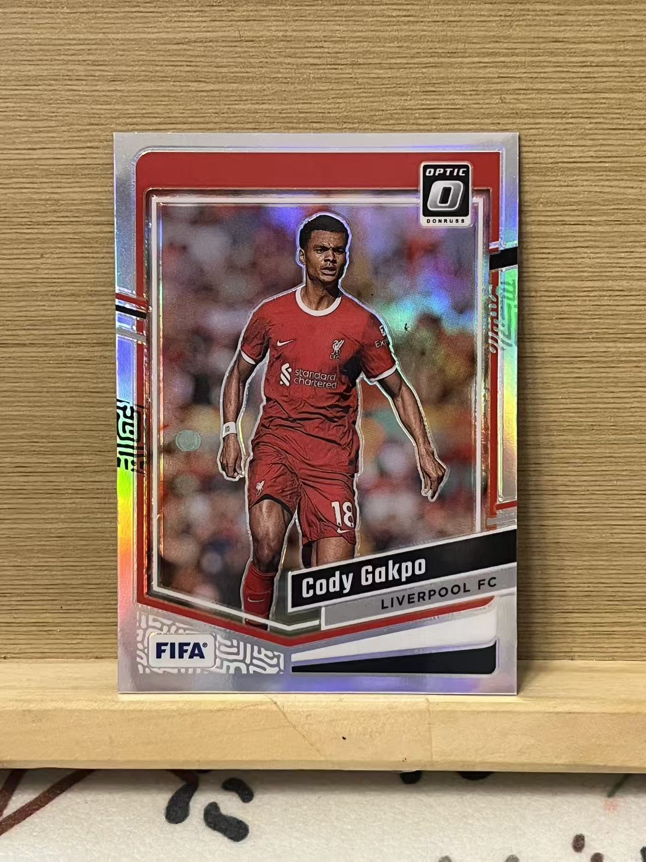 2023-24 Panini Donruss Cody Gakpo 加克波 利物浦 银折 实卡精美 卡品如图 LZL2