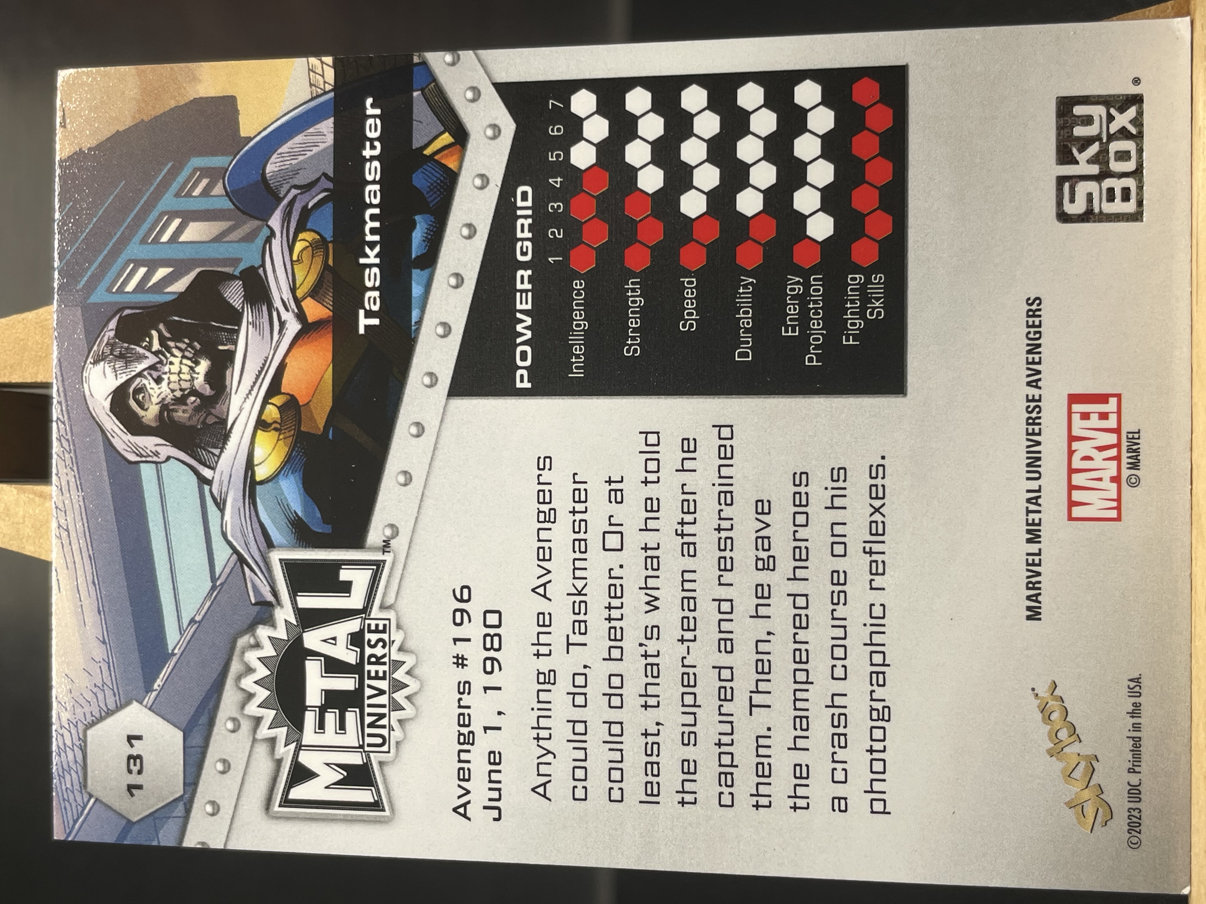 (T1) 2023 Skybos Marvel 漫威 BASE 模仿大师 实卡好看 收藏凑套必备 卡品如图 !!!