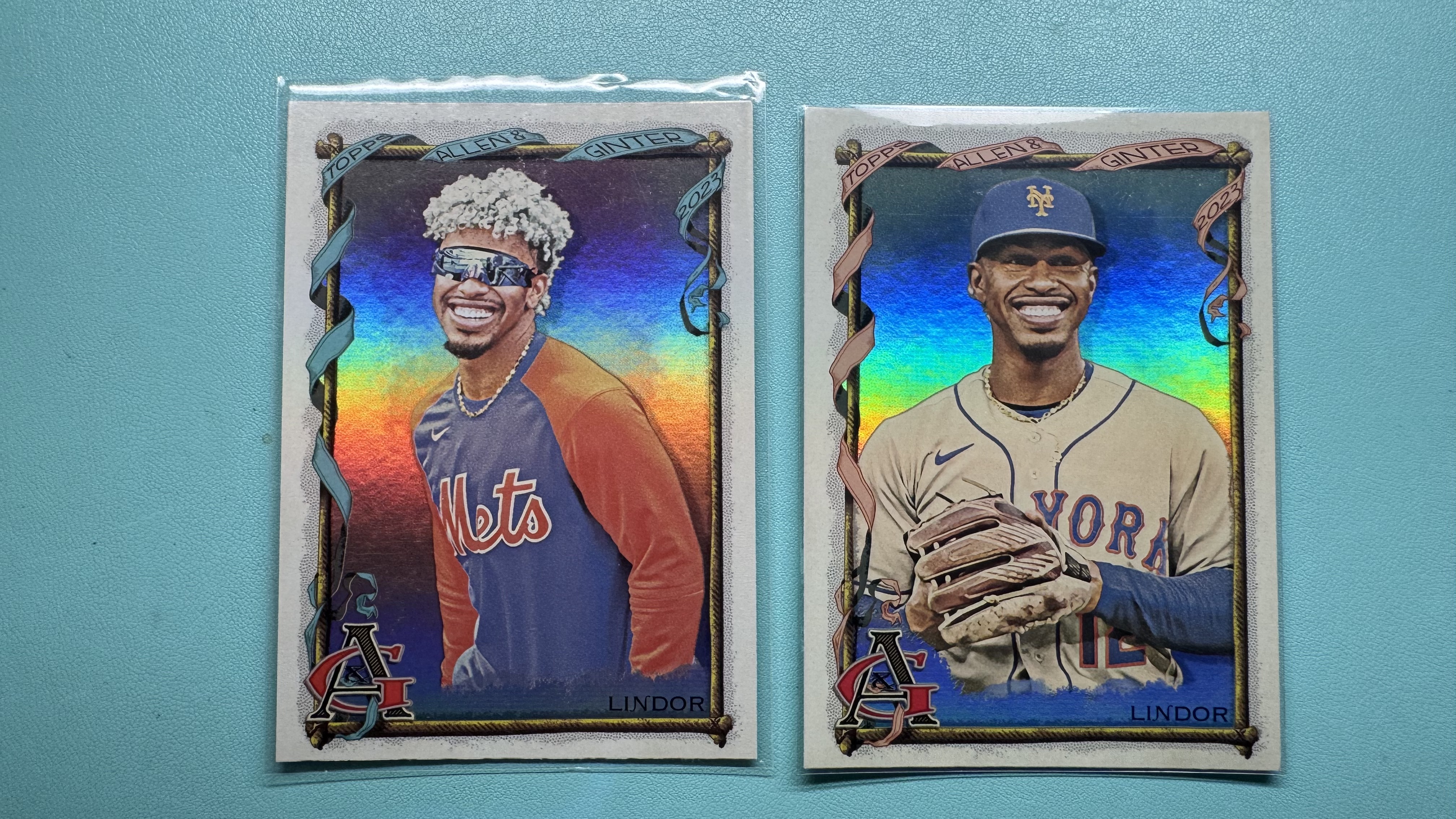2023 Topps Allen & Ginter Francisco Lindor 弗朗西斯科林多 全明星 闪卡 折射 base&变化版 #300编号以上SSP 凑套收藏必备 实卡好看 一图打包