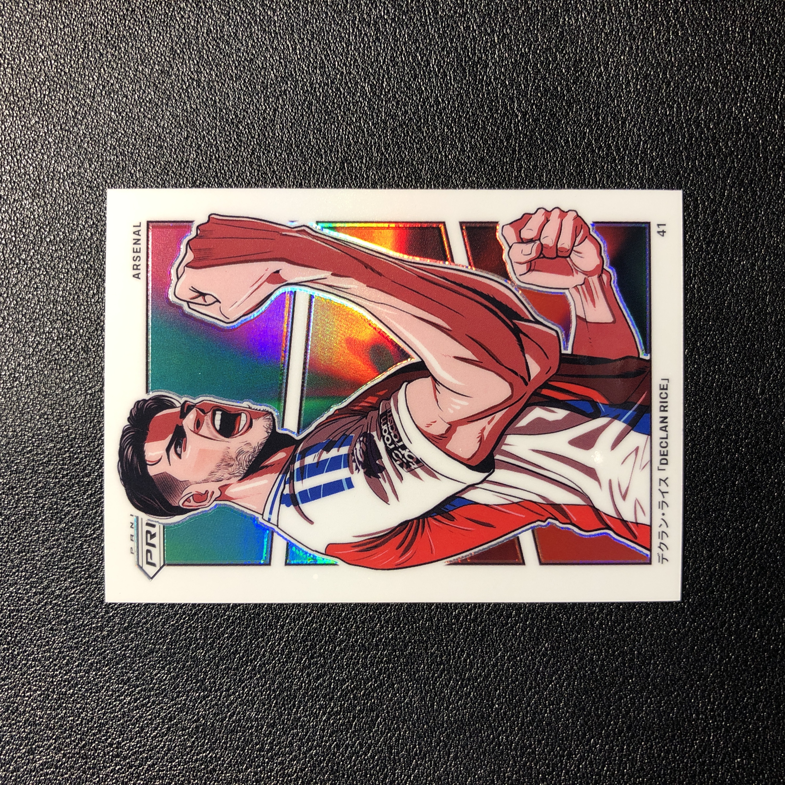 2024-25 Panini Prizm Declan Rice 英超PZ 德克兰-赖斯 漫画 特卡 大比例 SP 阿森纳 西汉姆联 英格兰 ...