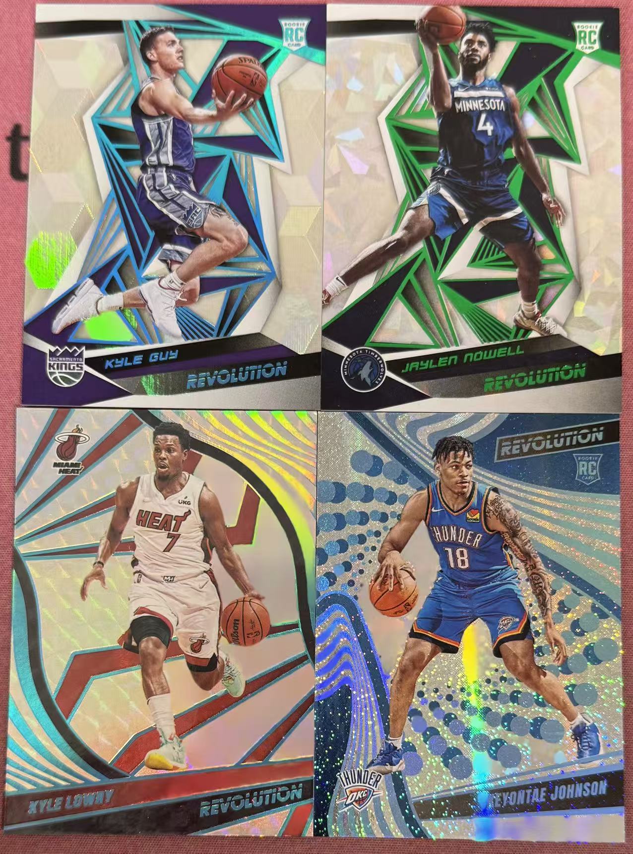 2025-26 Panini 多系列 多人 帕尼尼 洛瑞 等一图4张带编打包LOT 不保卡品#63(OCEAN)