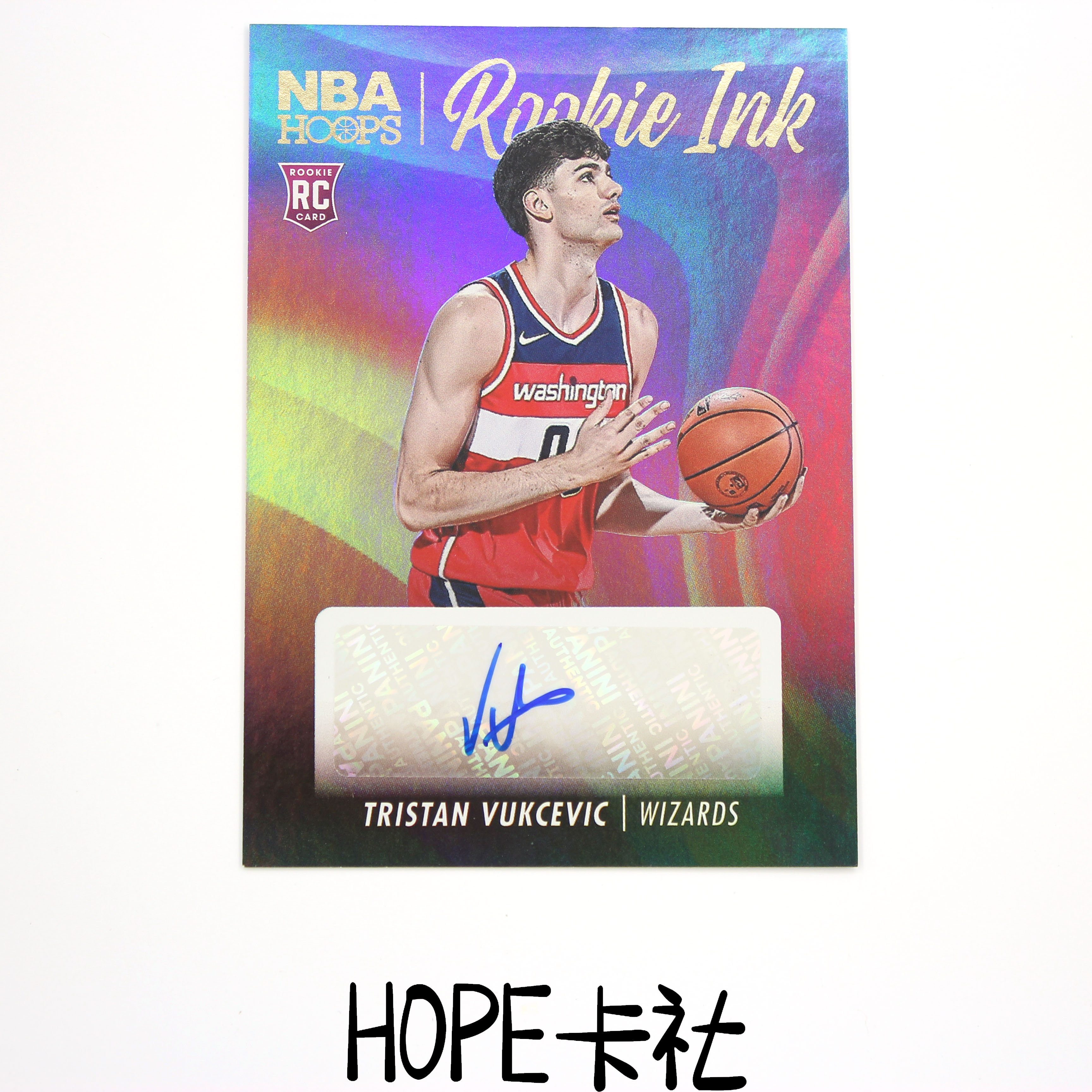 2023-24 Panini Donruss Tristan Vukčević RC 奇才新星 特里斯坦 武克切维奇 RC新秀签字 墨迹完美!【HOPE代卖(4.5%含卡淘)】
