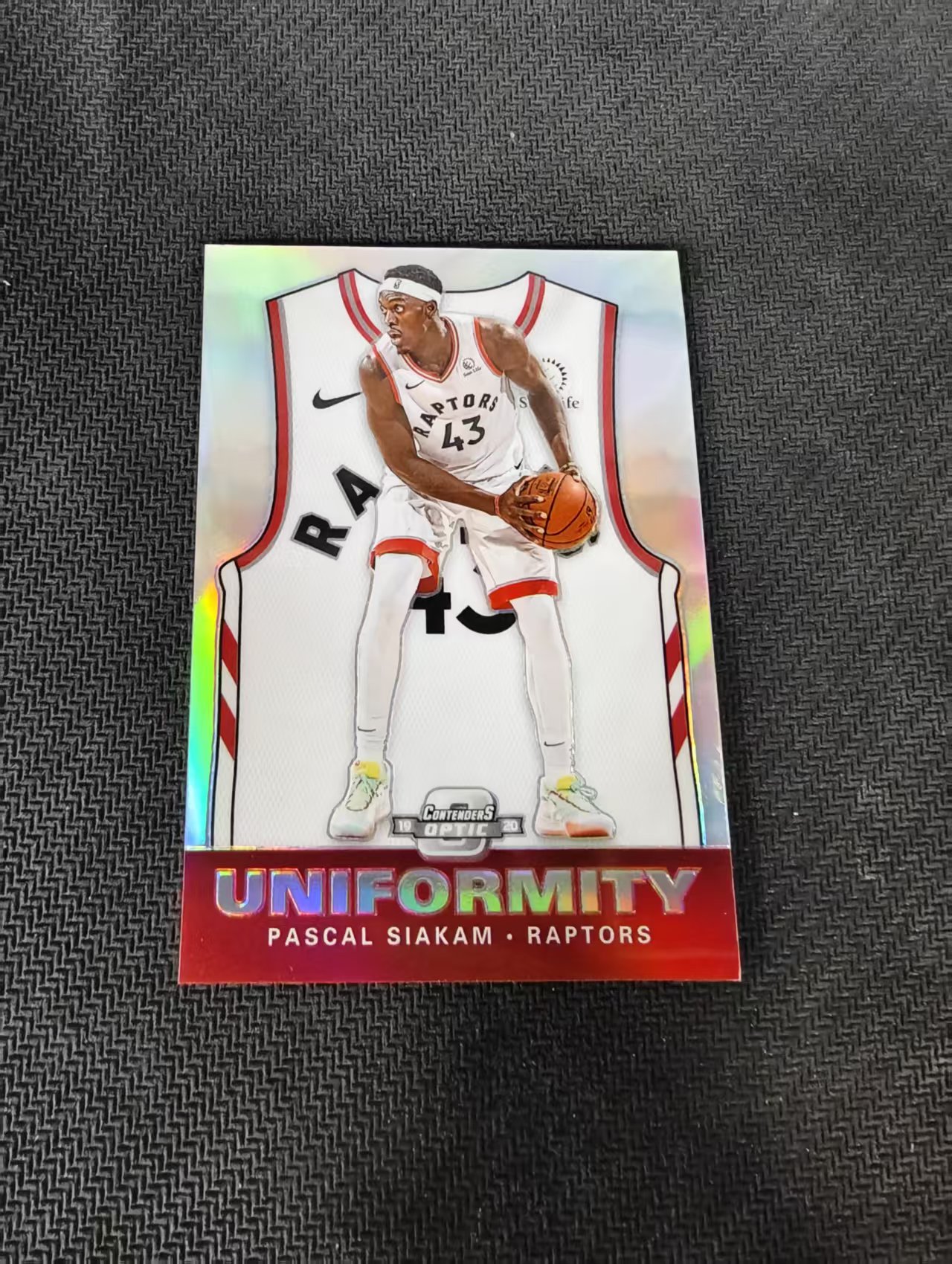 【可合并,不累计】2019-20 contenders optic Pascal siakam 球票OP 猛龙 帕斯卡尔 西亚卡姆 小背心 银折 边角瑕疵