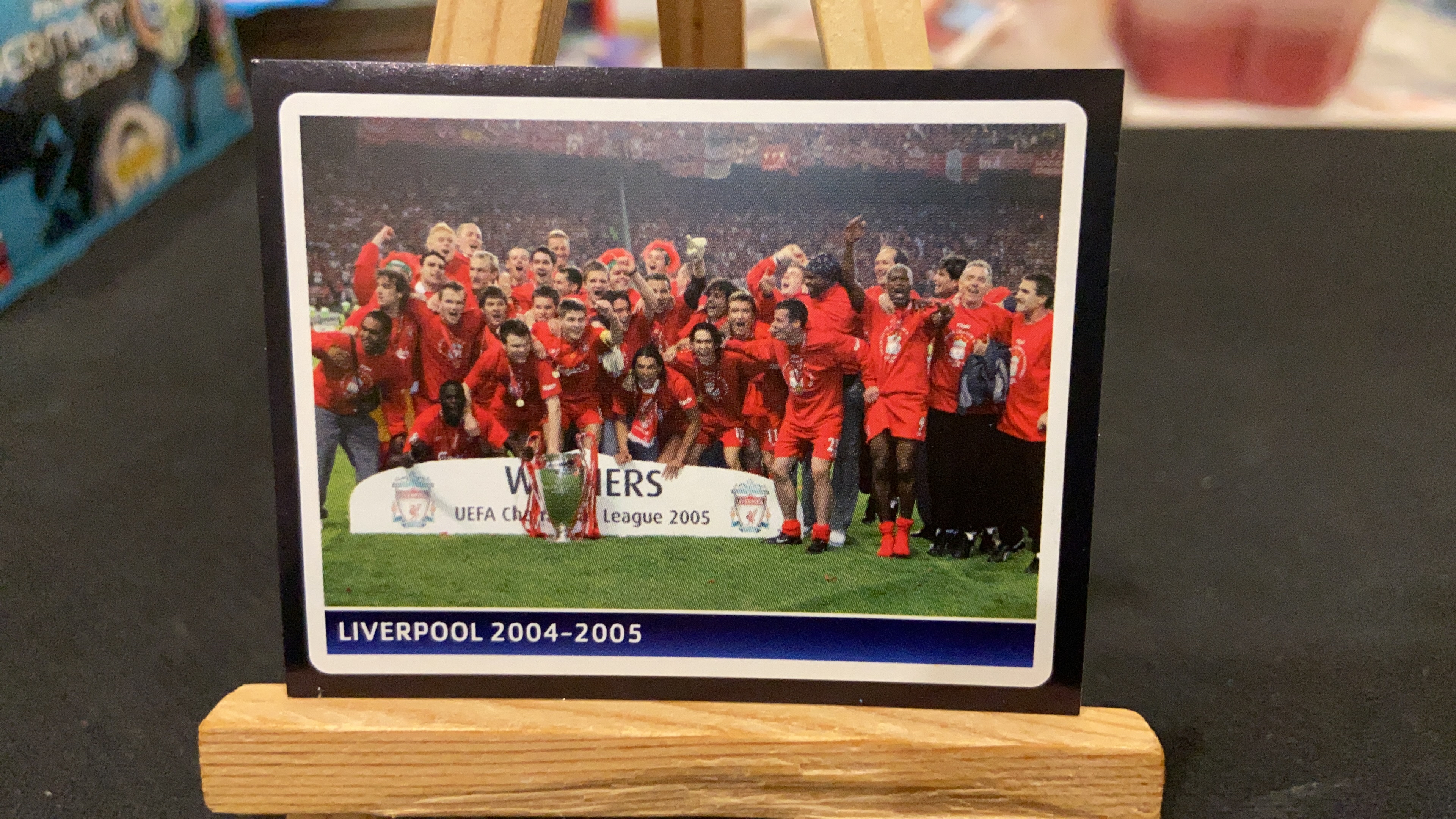 2006-07 Panini 欧冠 贴纸 【不累计】 卡品如图 利物浦 欧冠 捧杯 全家福 杰拉德