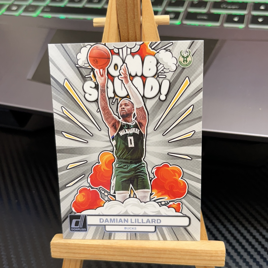 2023-24 Panini Donruss Damian Lillard 达米安 利拉德 雄鹿 杜蕾斯系列 特卡 卡品如图 凑图必备 值得收藏!免费代卖!