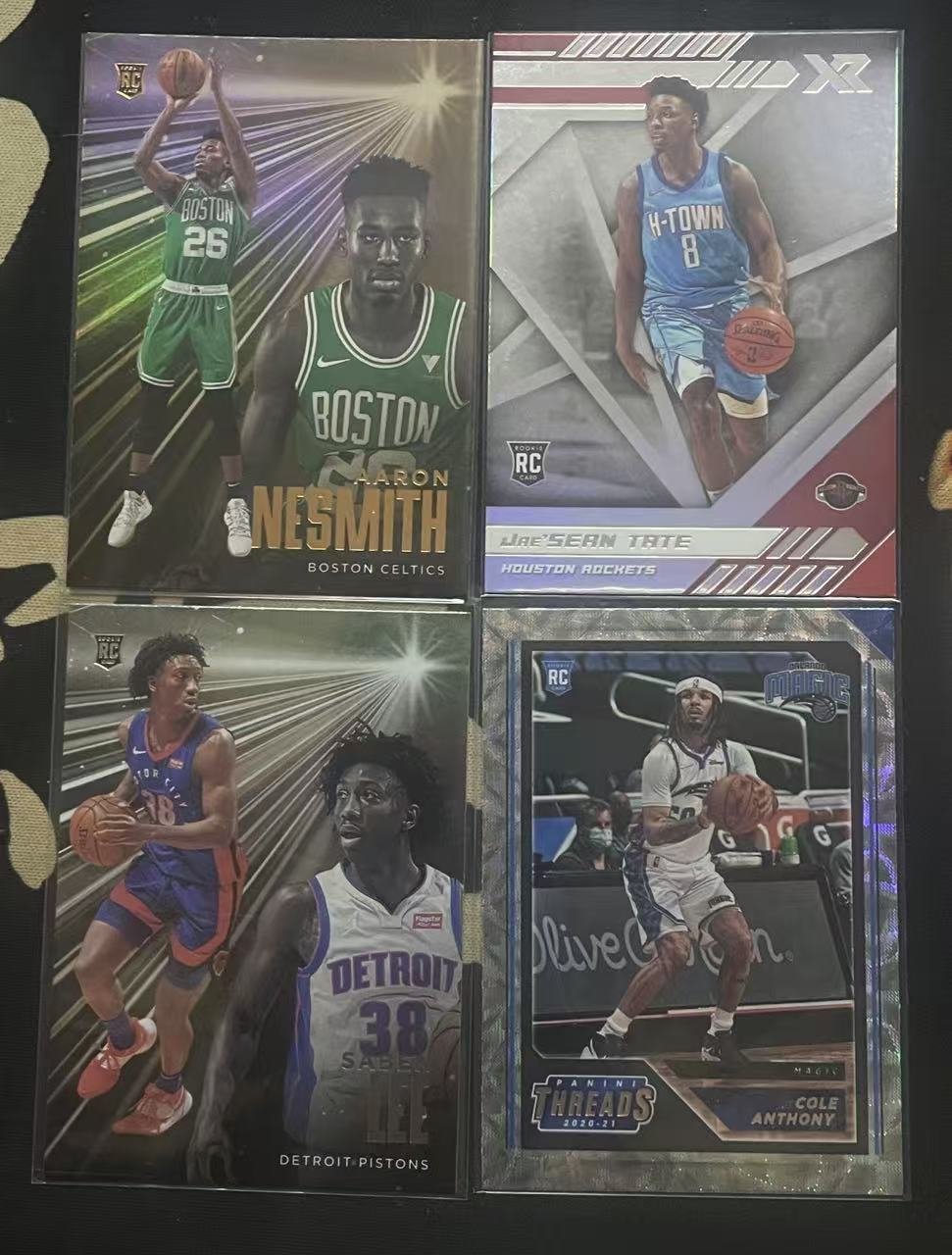 2022-23 Panini Chronicles Jae'Sean Tate 杰肖恩·泰特 xr特卡 科尔·安东尼 小背心 阿隆·内史密斯 萨本·李 rc 新秀年 折射 打包 值得收藏（猴子卡社）