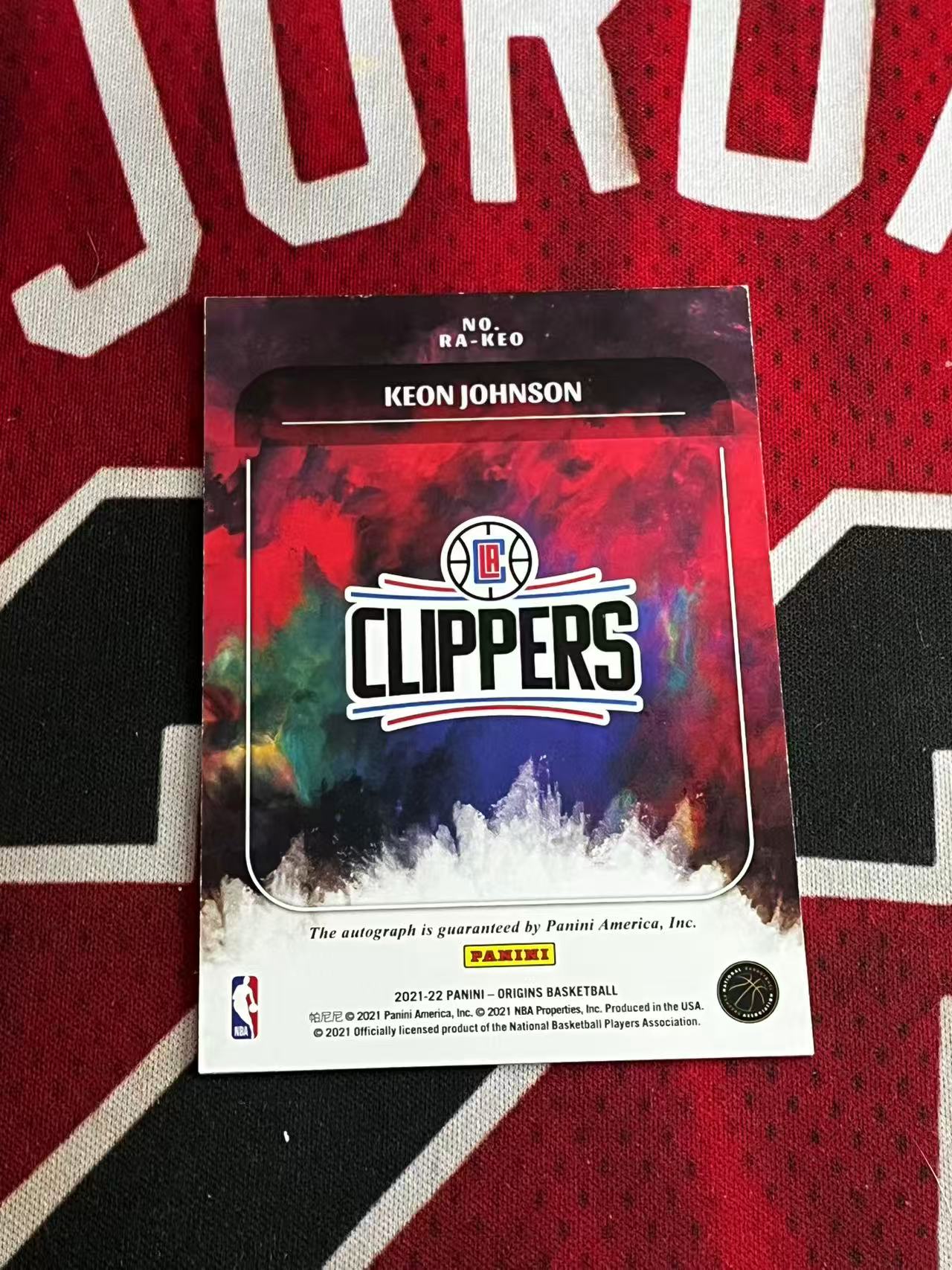 【0手续费接寄拍】2021-22 PANINI ORIGINS 起源系列 开拓者 新秀RC 小科比 基恩约翰逊 99编 签字卡 卡签 红平行银闪版 专收凑套必备【烂臭嘴拍卖】