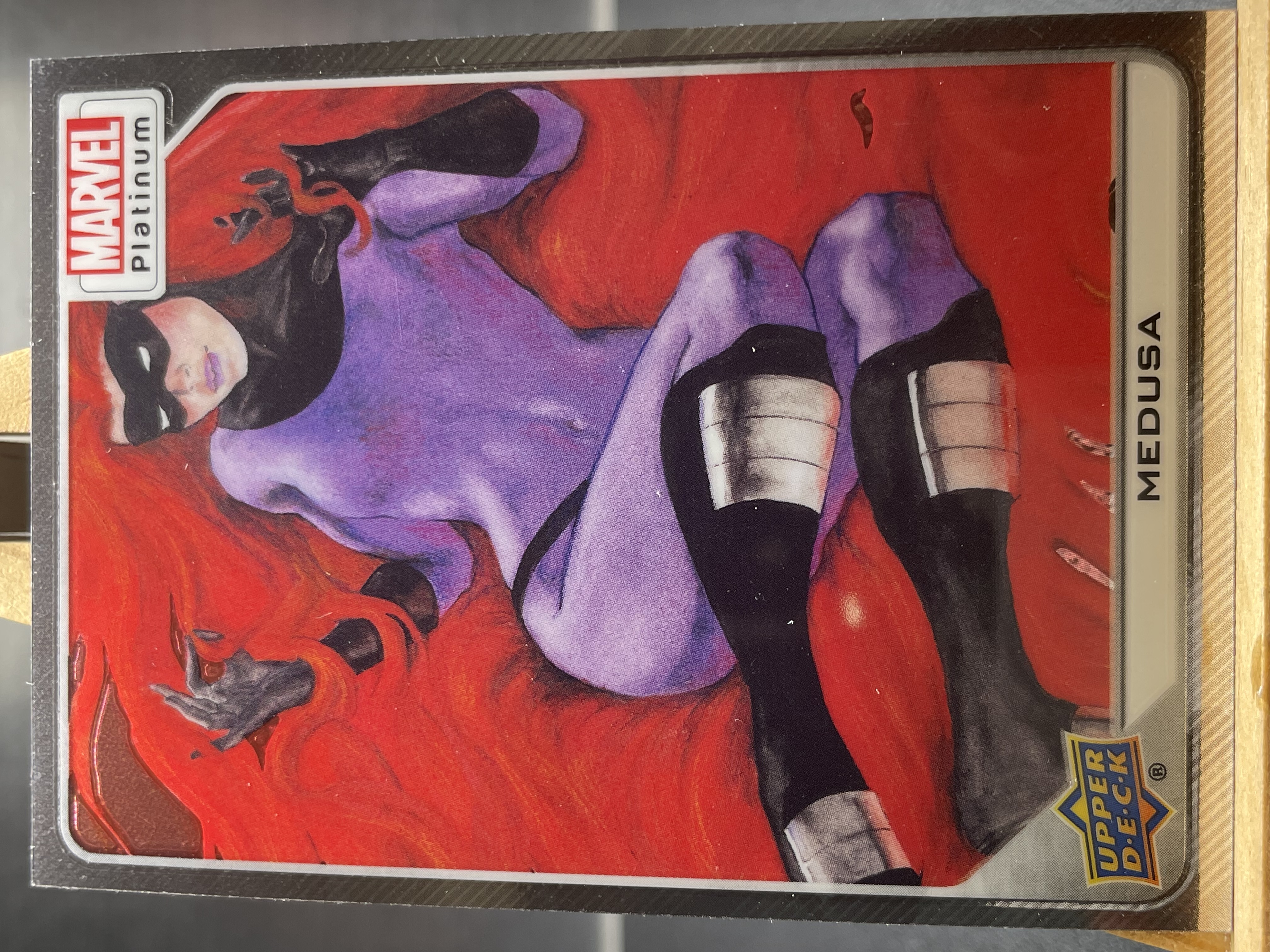 （T1）2022 UPPER DECK Marvel Aura 漫威 BASE  美杜莎  实卡好看 收藏凑套必备 卡品如图 ！！！