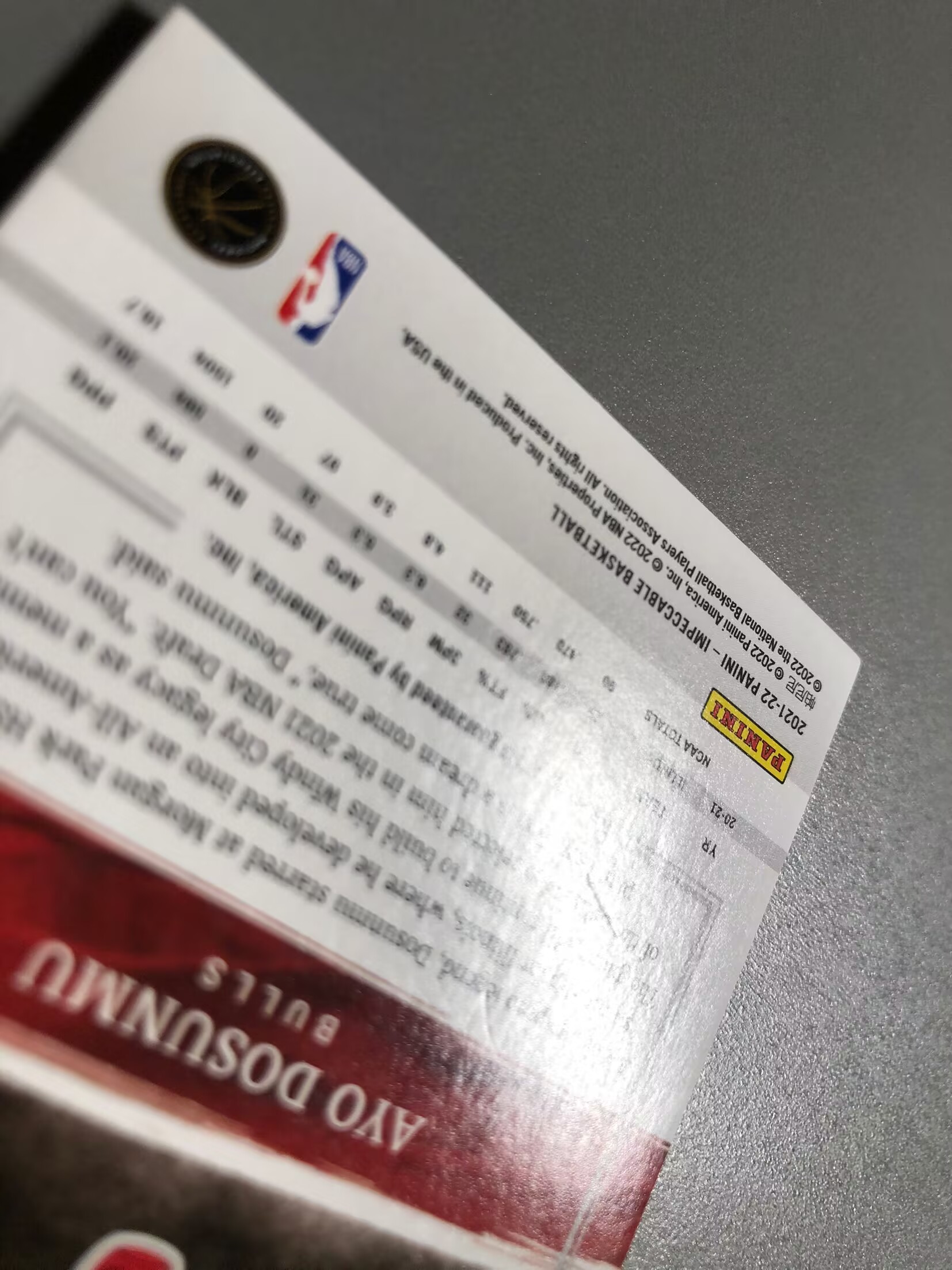 2021-22 Panini Impeccable Ayo Dosunmu RC 阿约·多孙姆 公牛 新秀 RC 签字 卡签 新秀签 中国红 88编 实卡好看 瑕疵如图 可累计 OS017【诚接代卖】